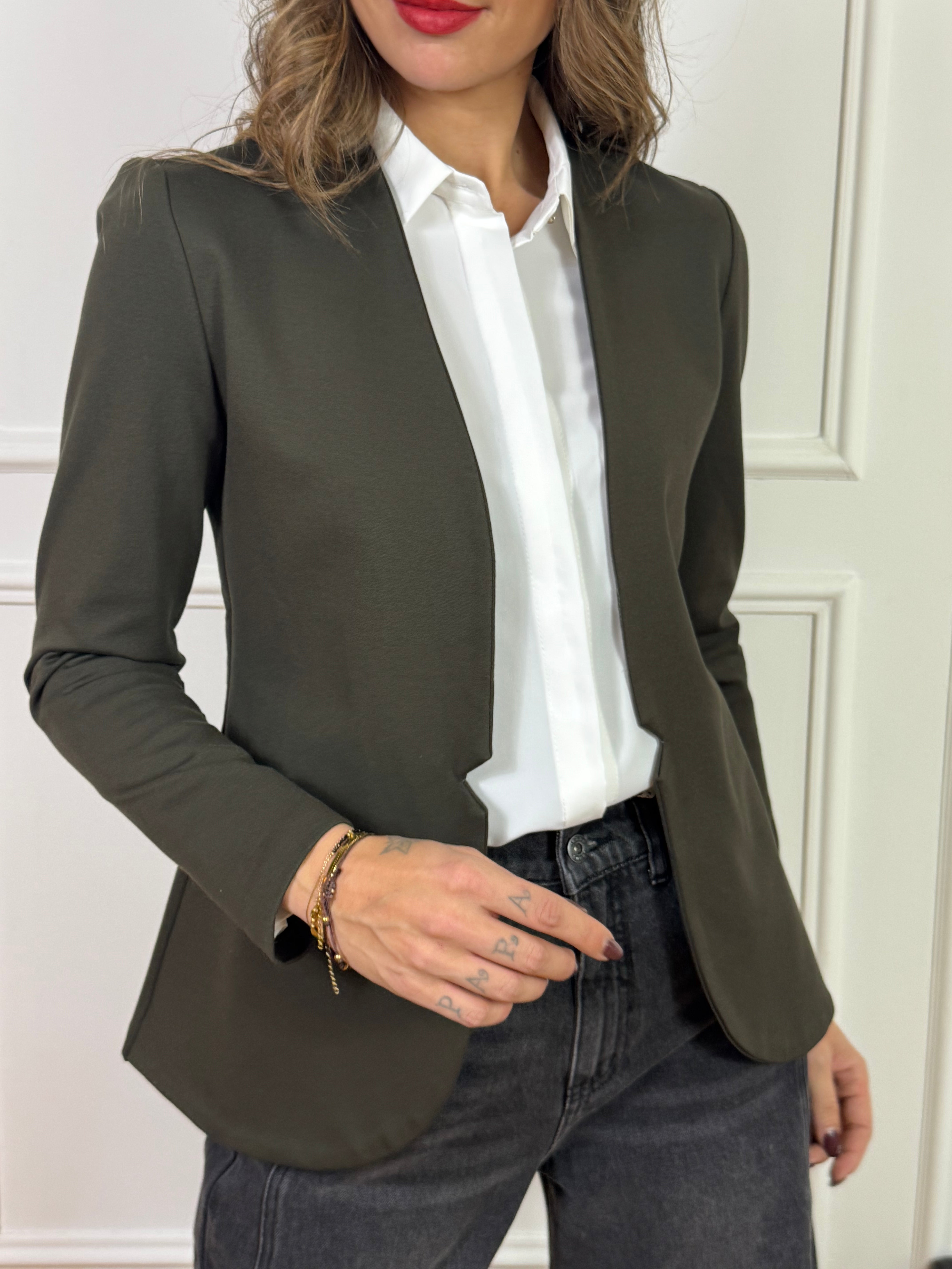 Giacca blazer aperta in punto Milano SUSY MIX