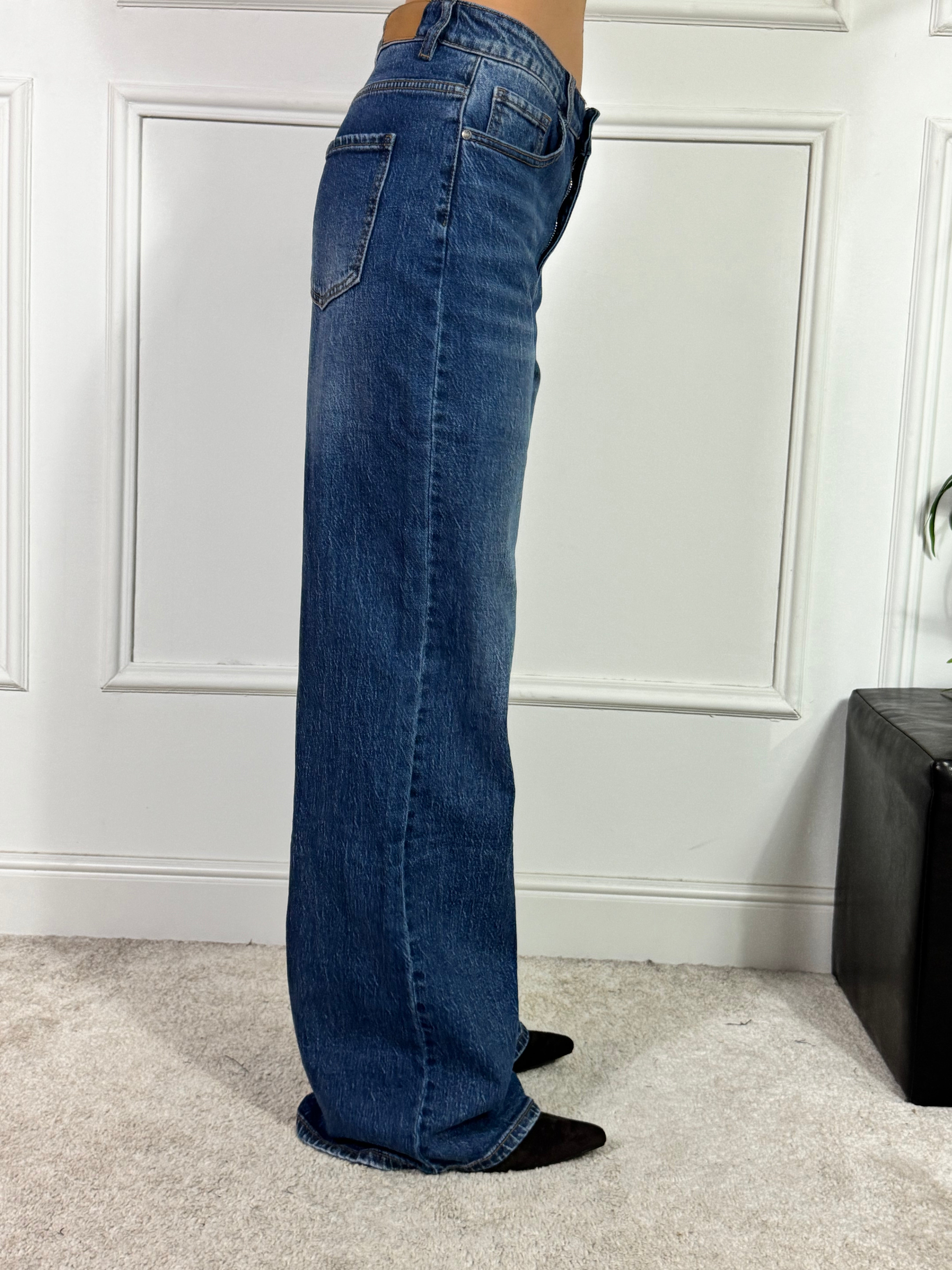 JEANS Victoria ILMH PALAZZO - MEDIUM BLUE