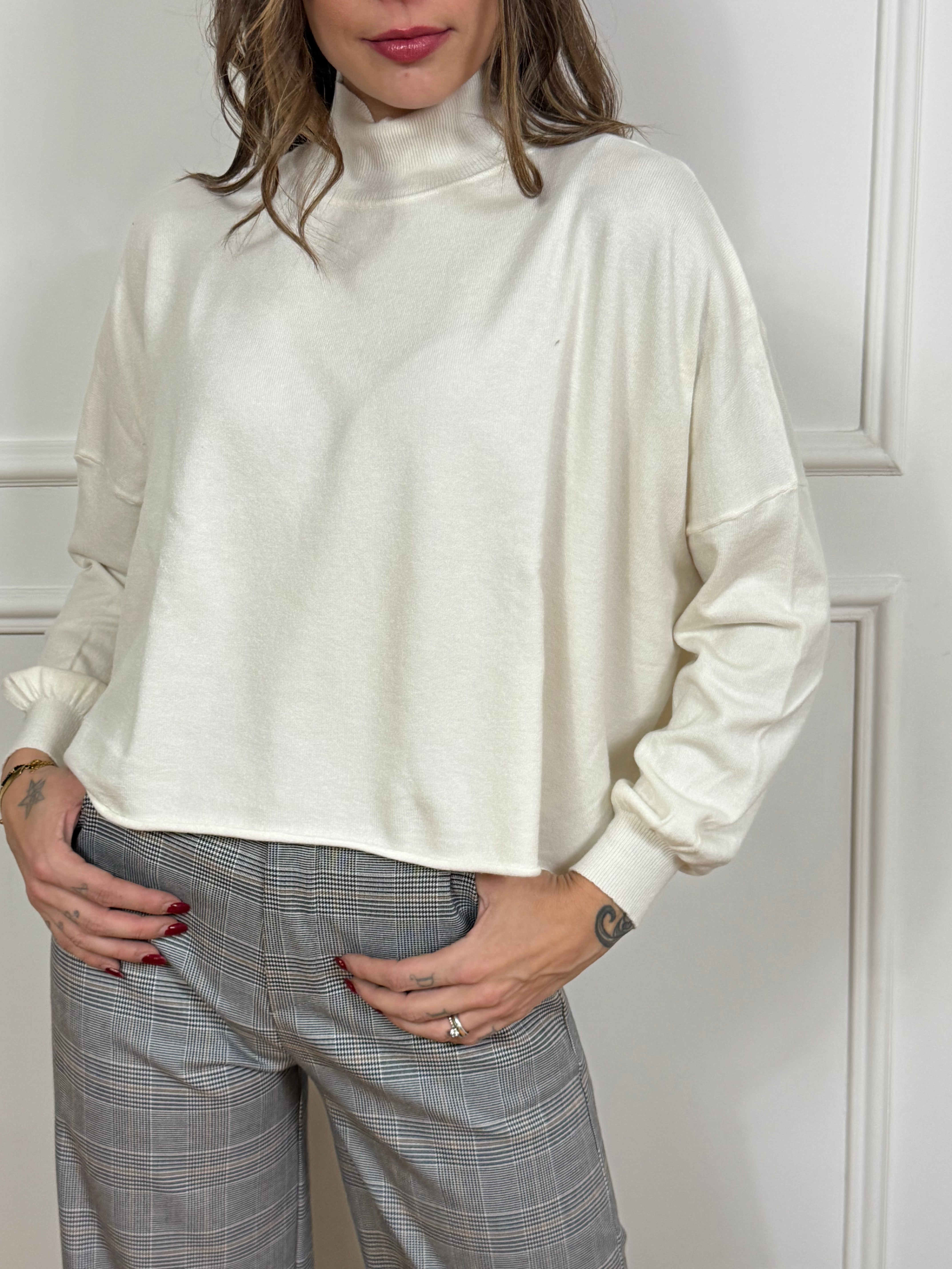 Maglia Kikisix SCATOLINA MEZZO COLLO