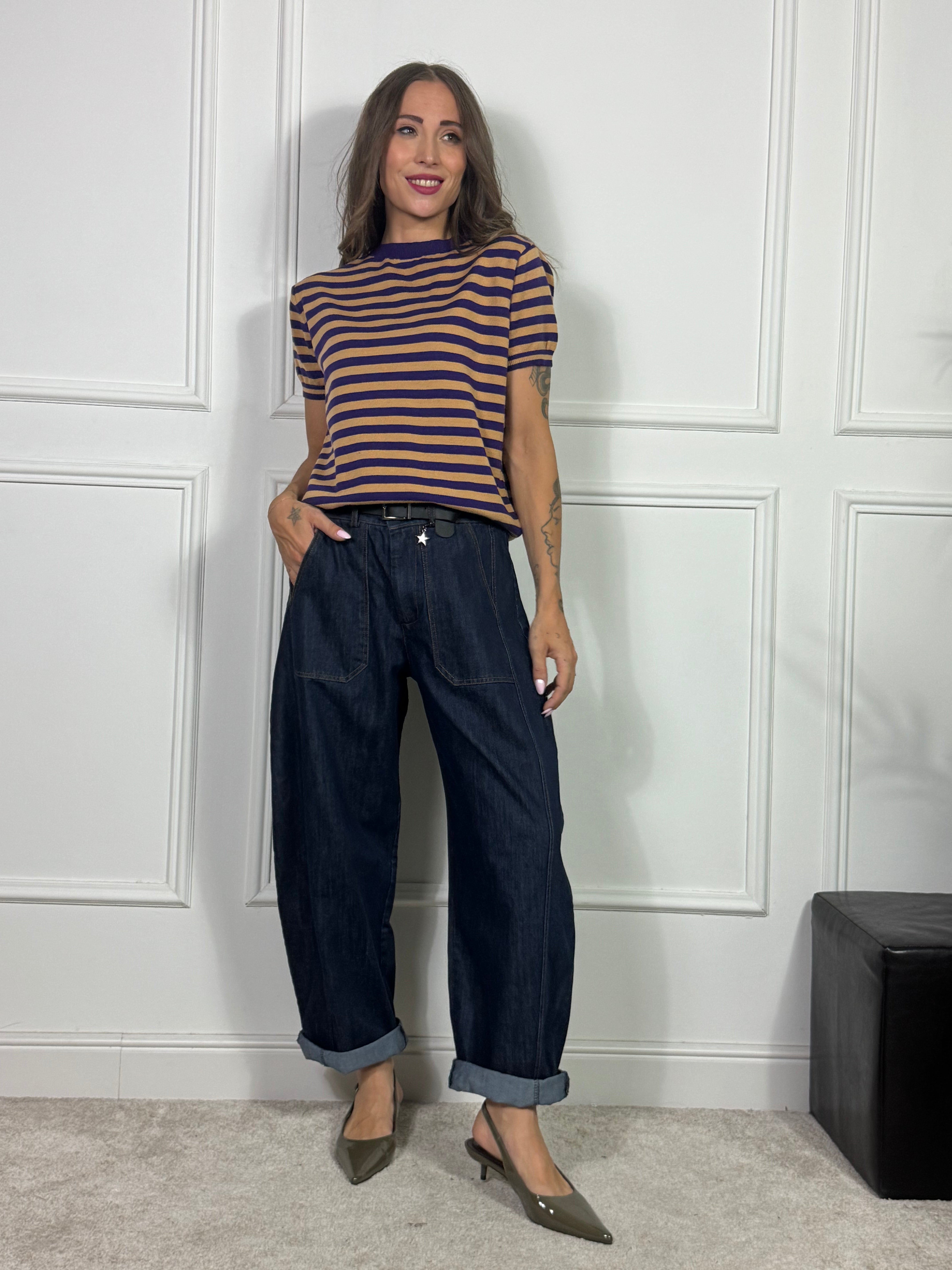 JEANS OVETTO Susy Mix CIONDOLO STELLINA