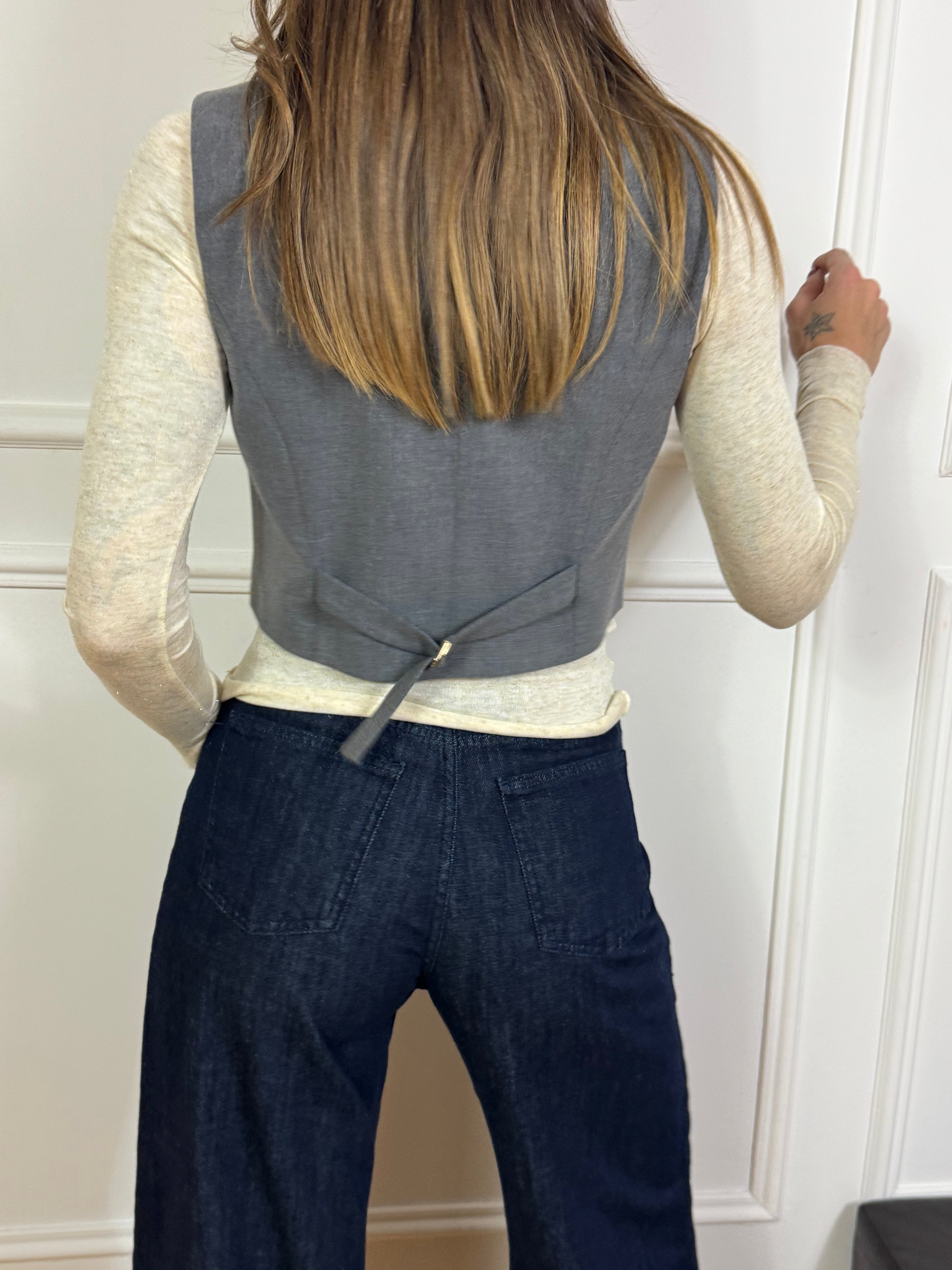Gilet crop Kikisix