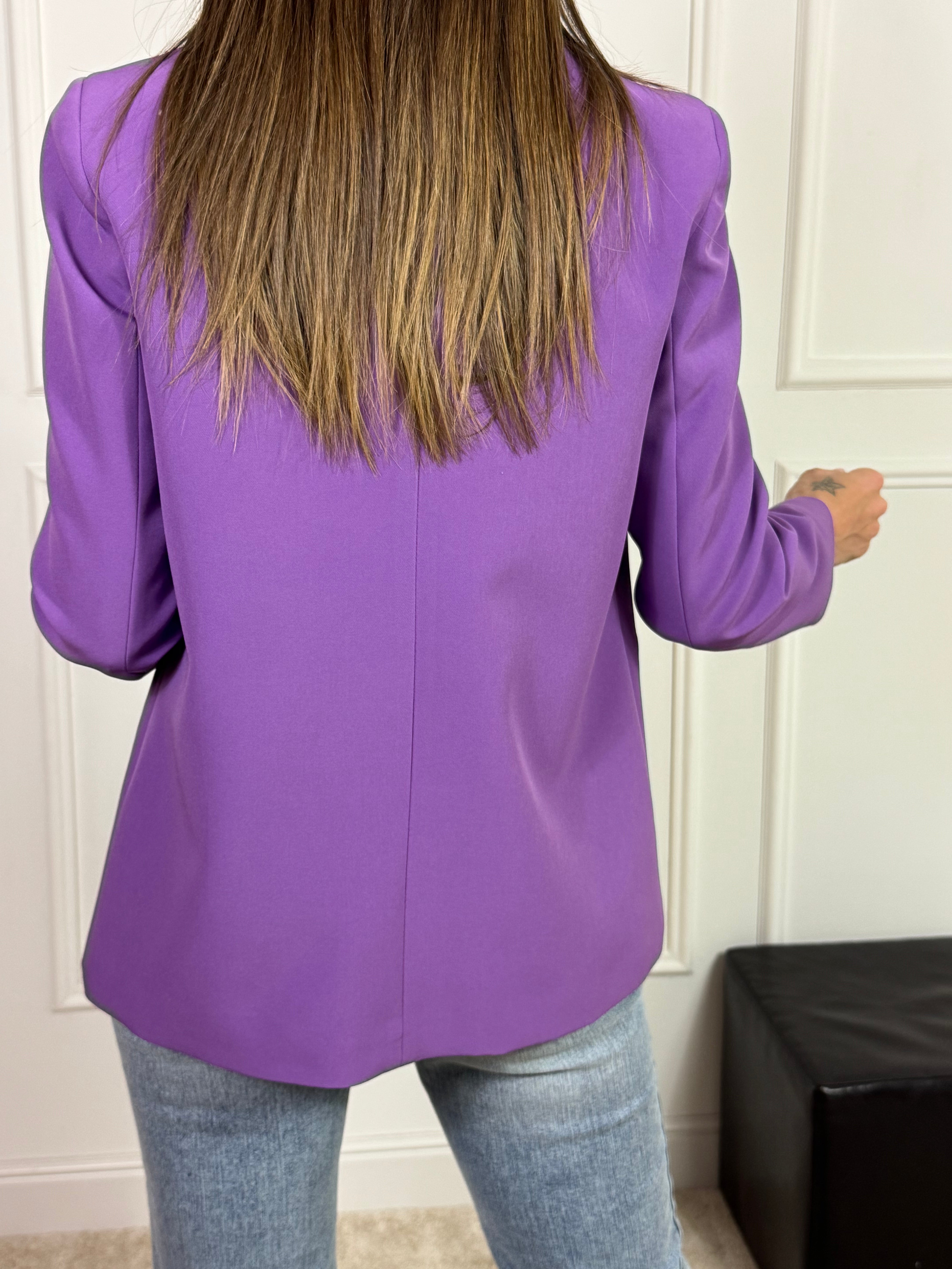 Giacca blazer Susy Mix monopetto basic