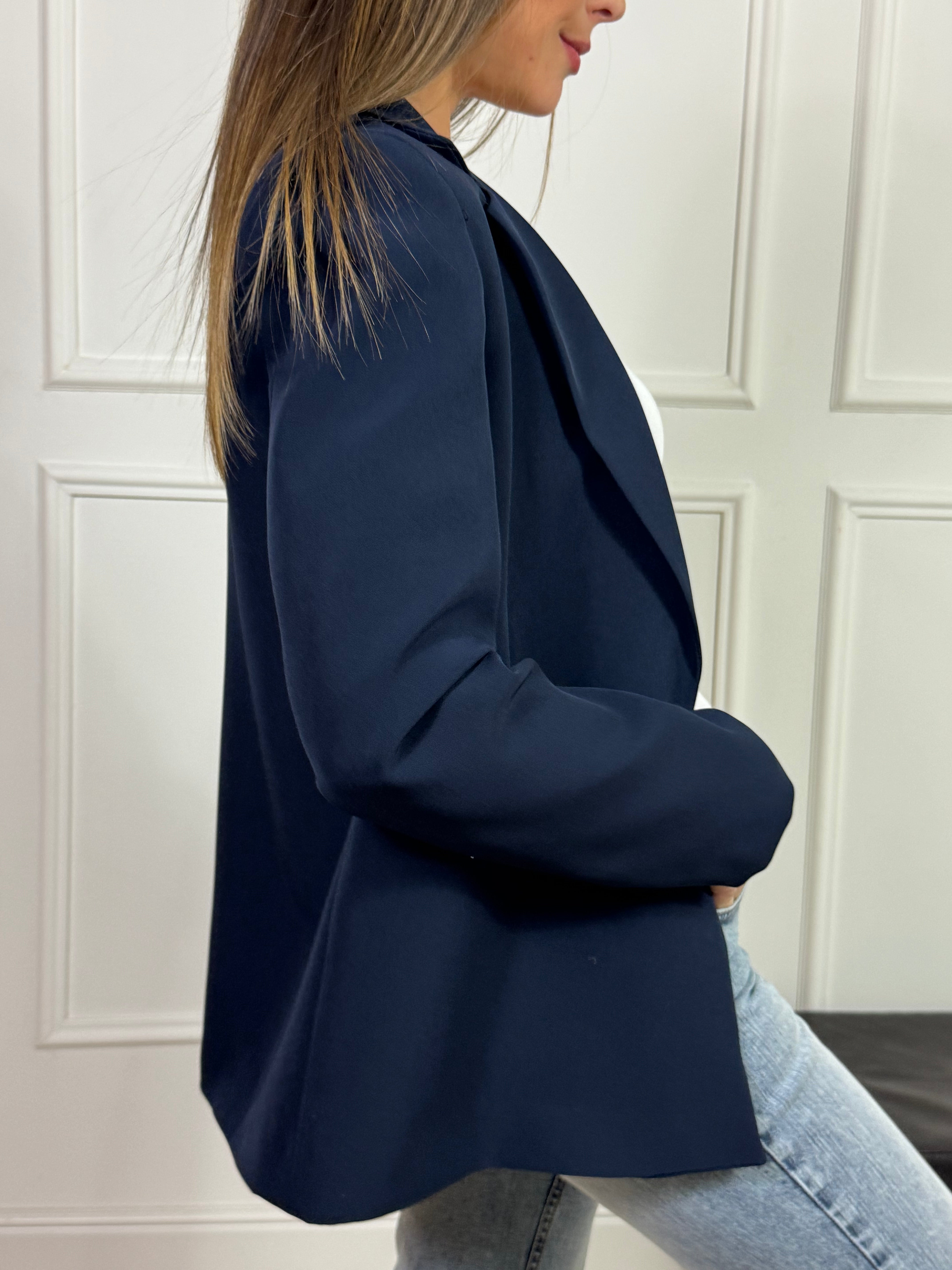 Giacca blazer Susy Mix monopetto basic