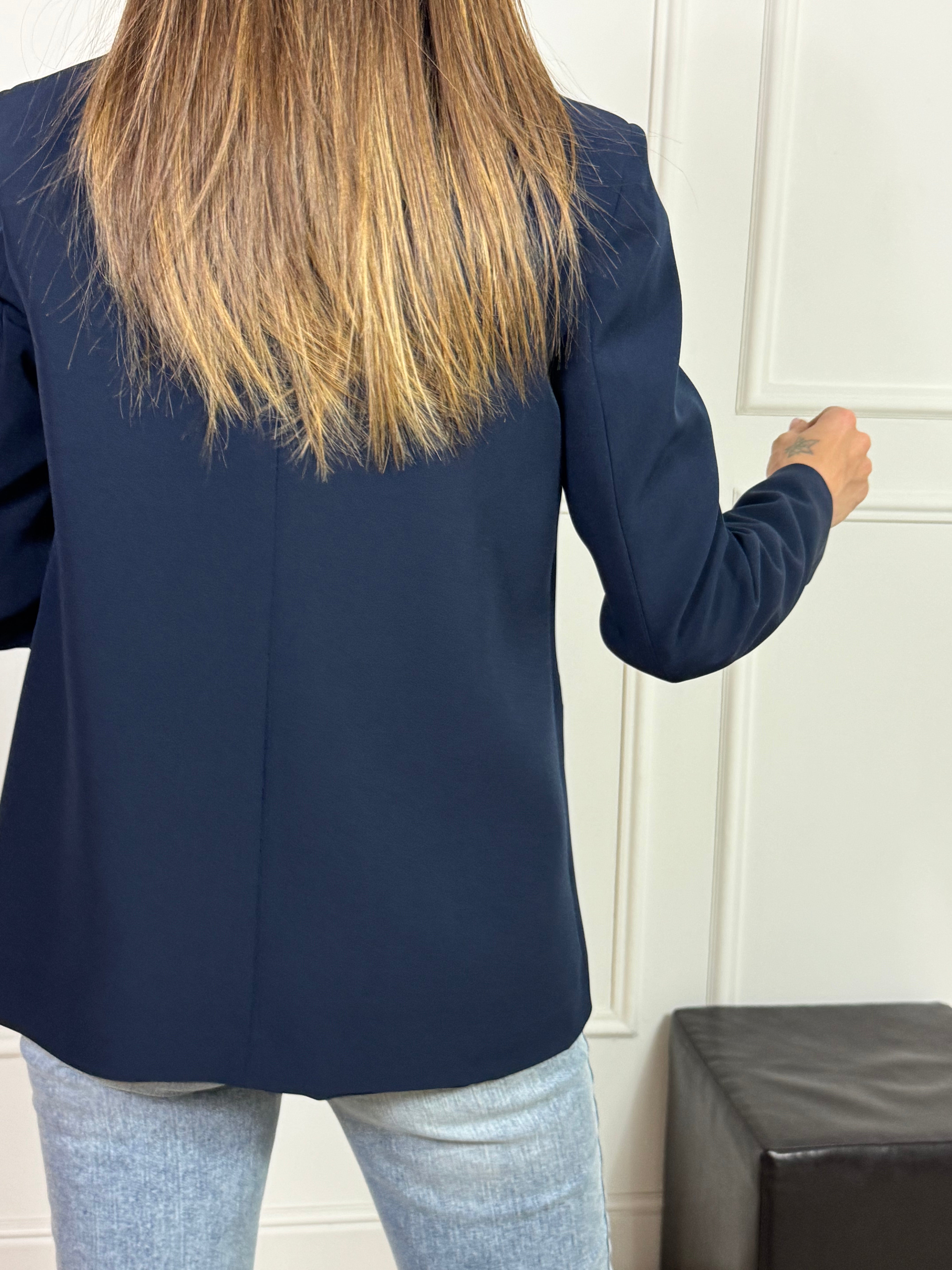 Giacca blazer Susy Mix monopetto basic