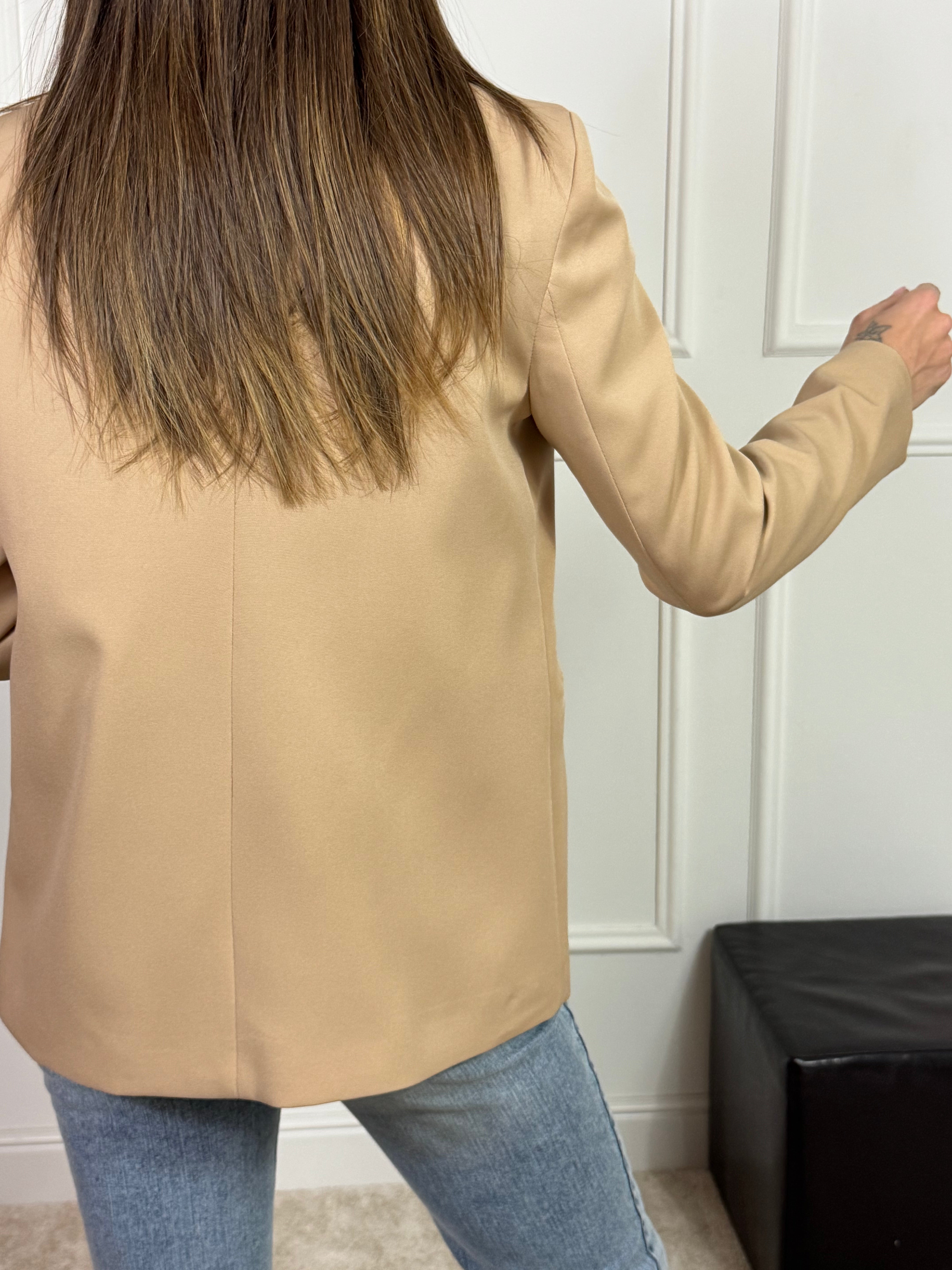 Giacca blazer Susy Mix monopetto basic