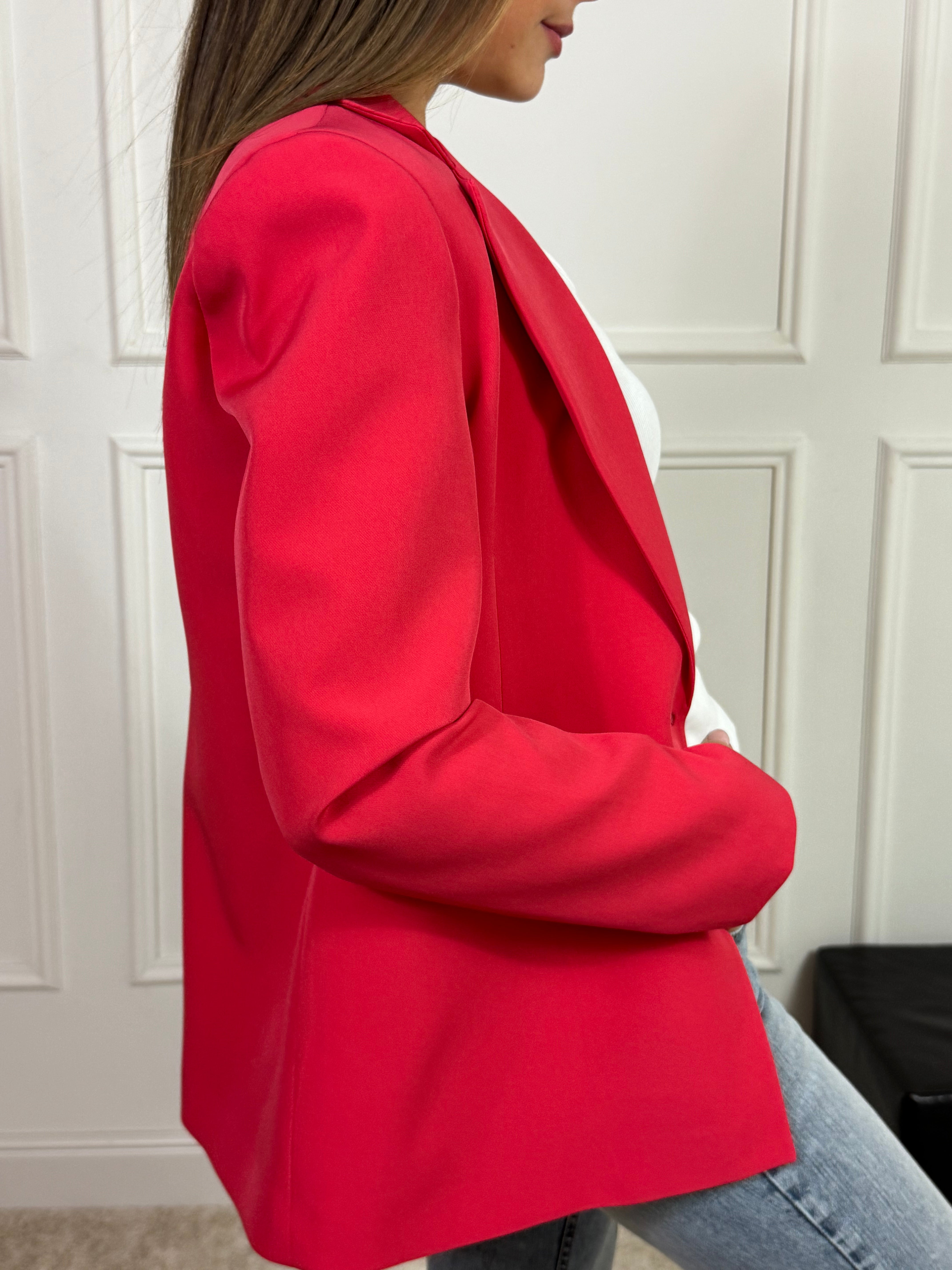 Giacca blazer Susy Mix monopetto basic