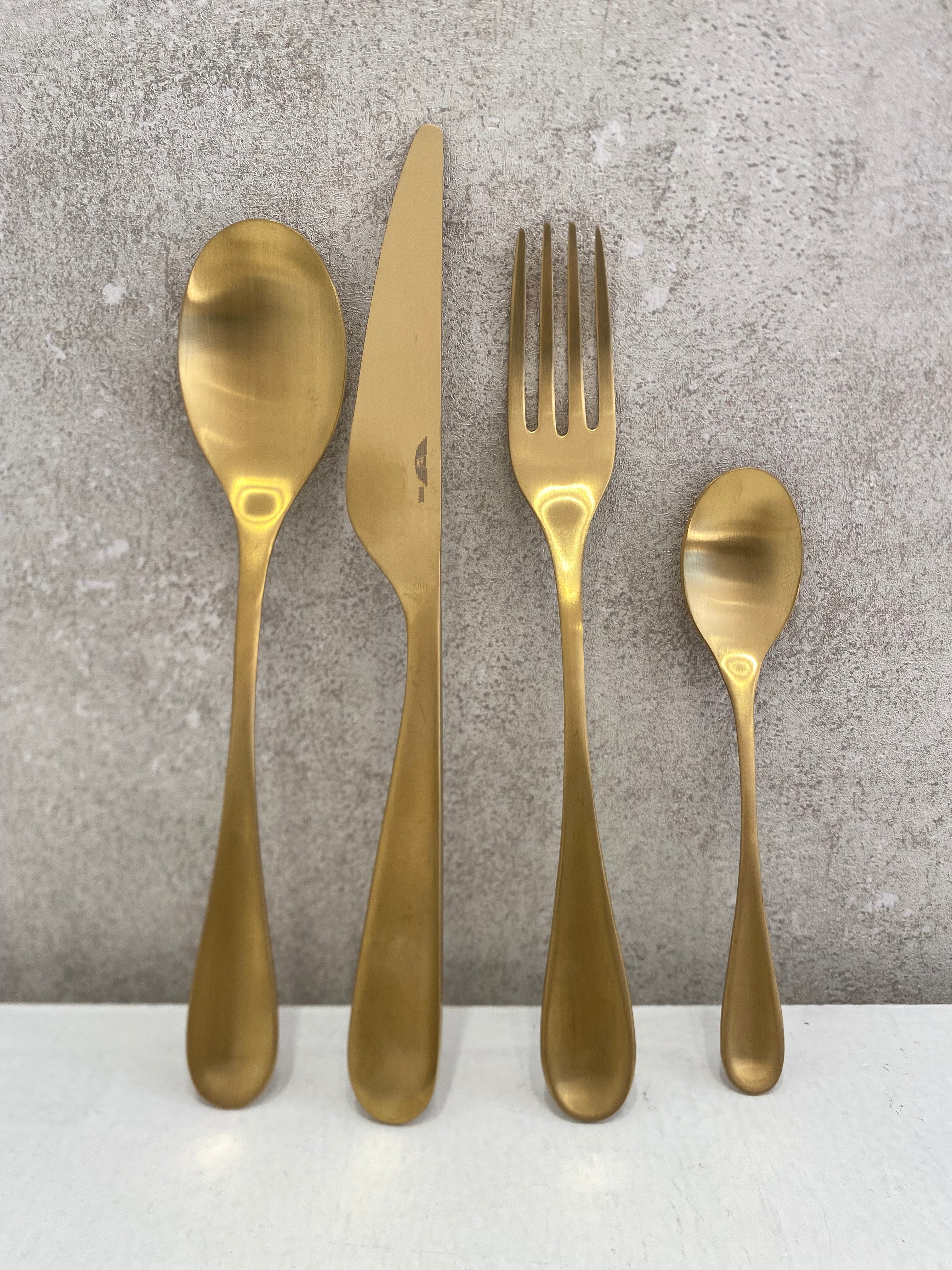 Posate set 24pz GOLD