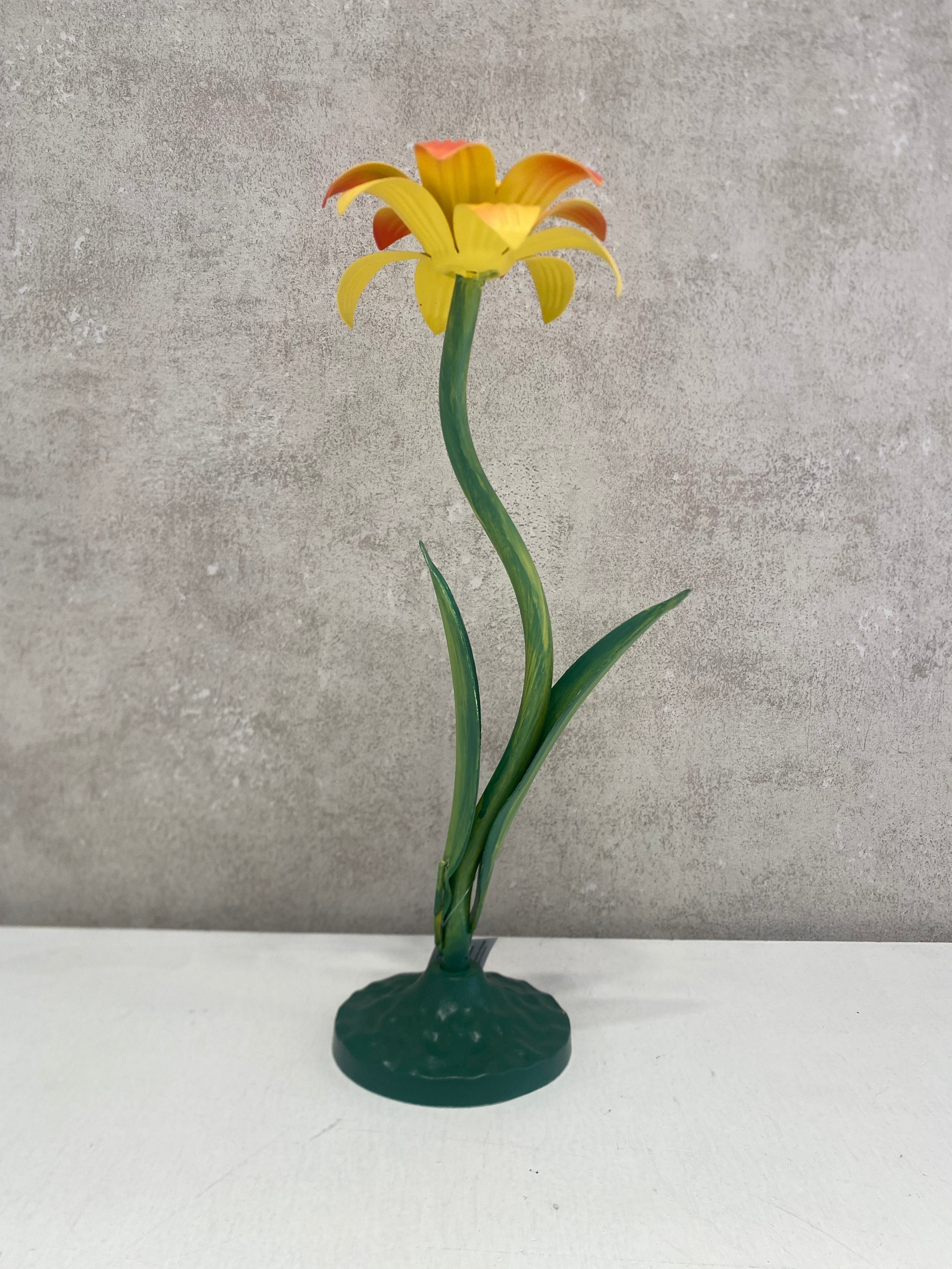 Candelabro 24 fiore arancio