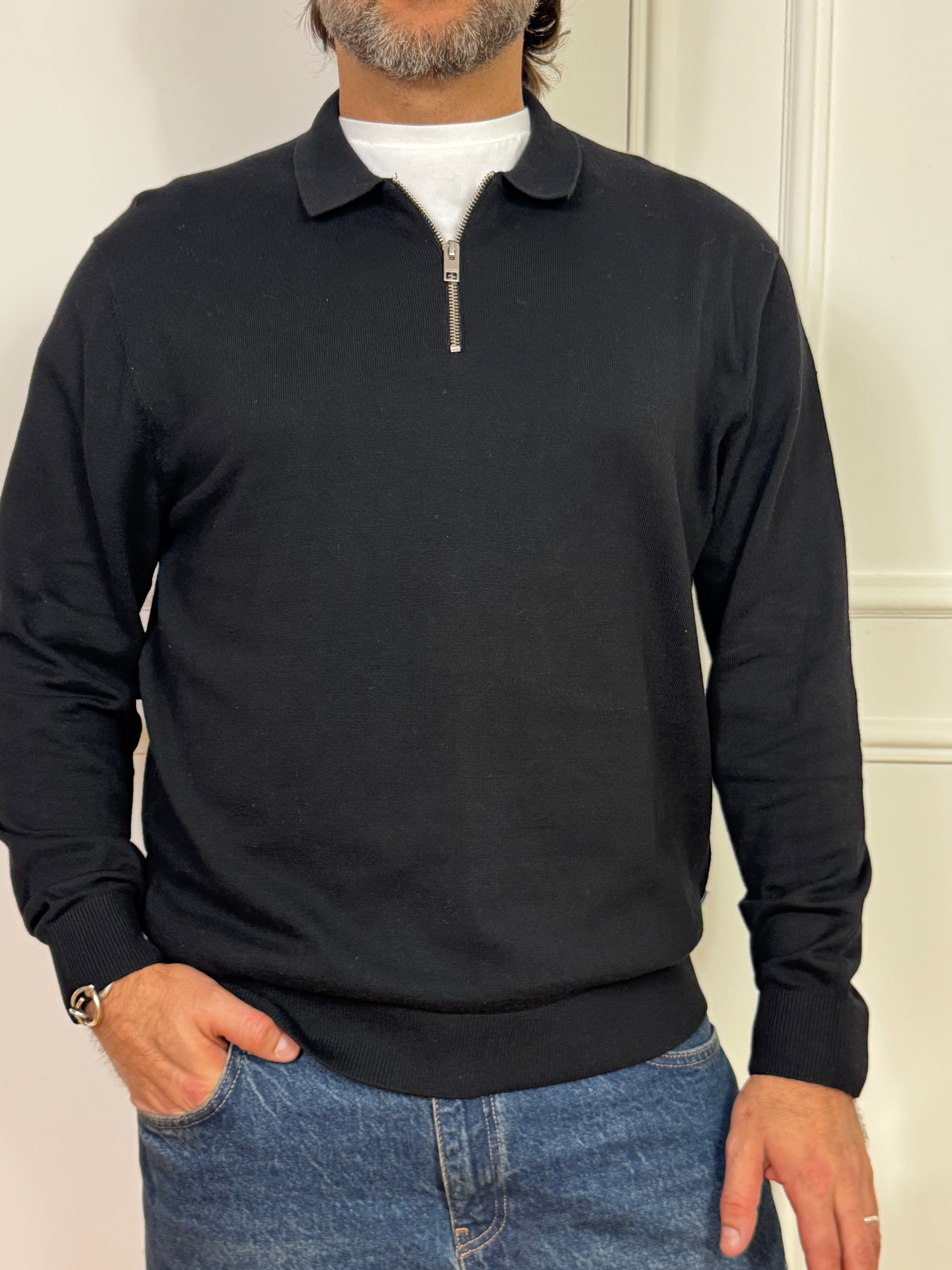 Maglia Jack & Jones con POLO MANICA LUNGA