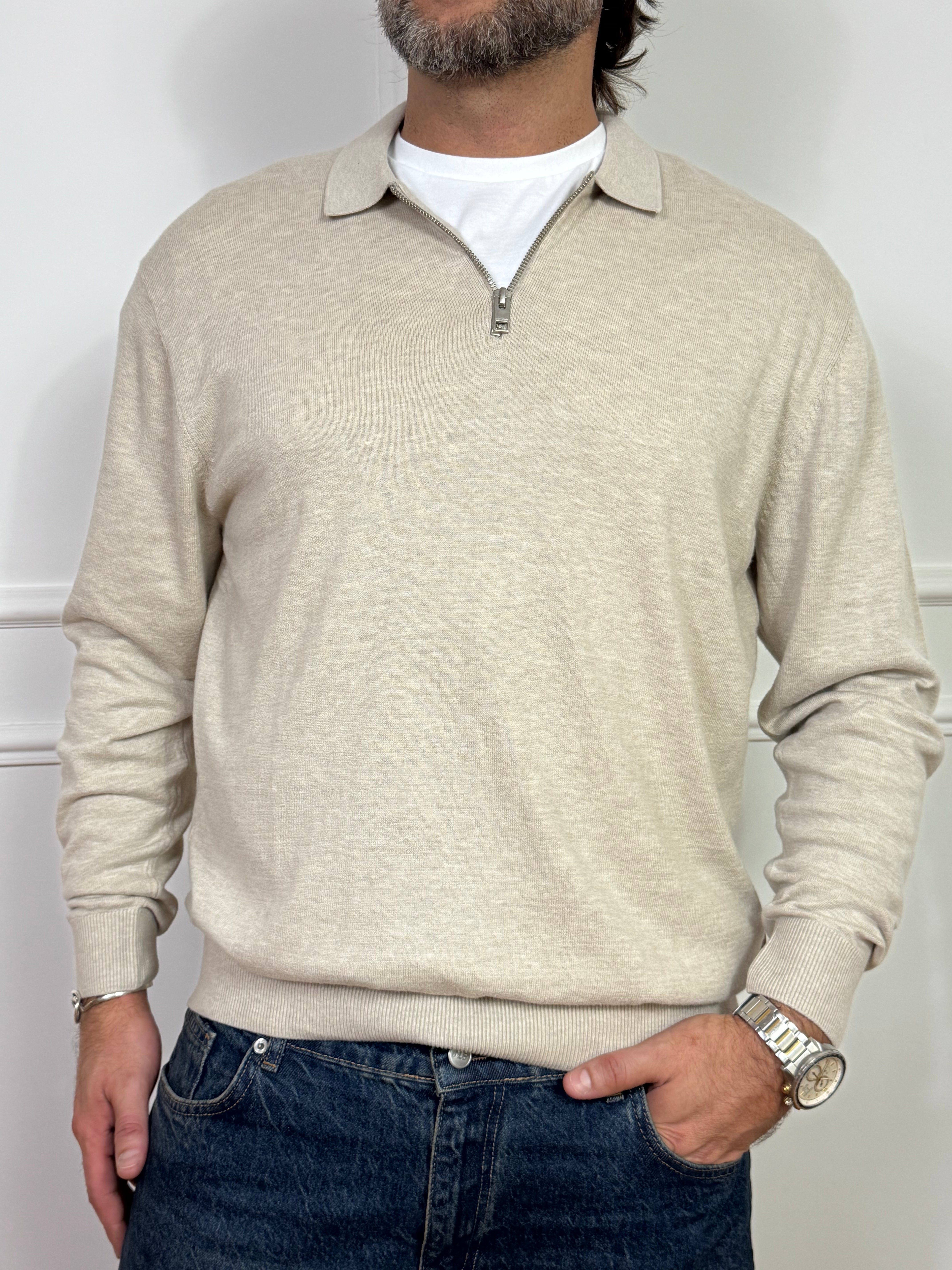 Maglia Jack & Jones con POLO MANICA LUNGA