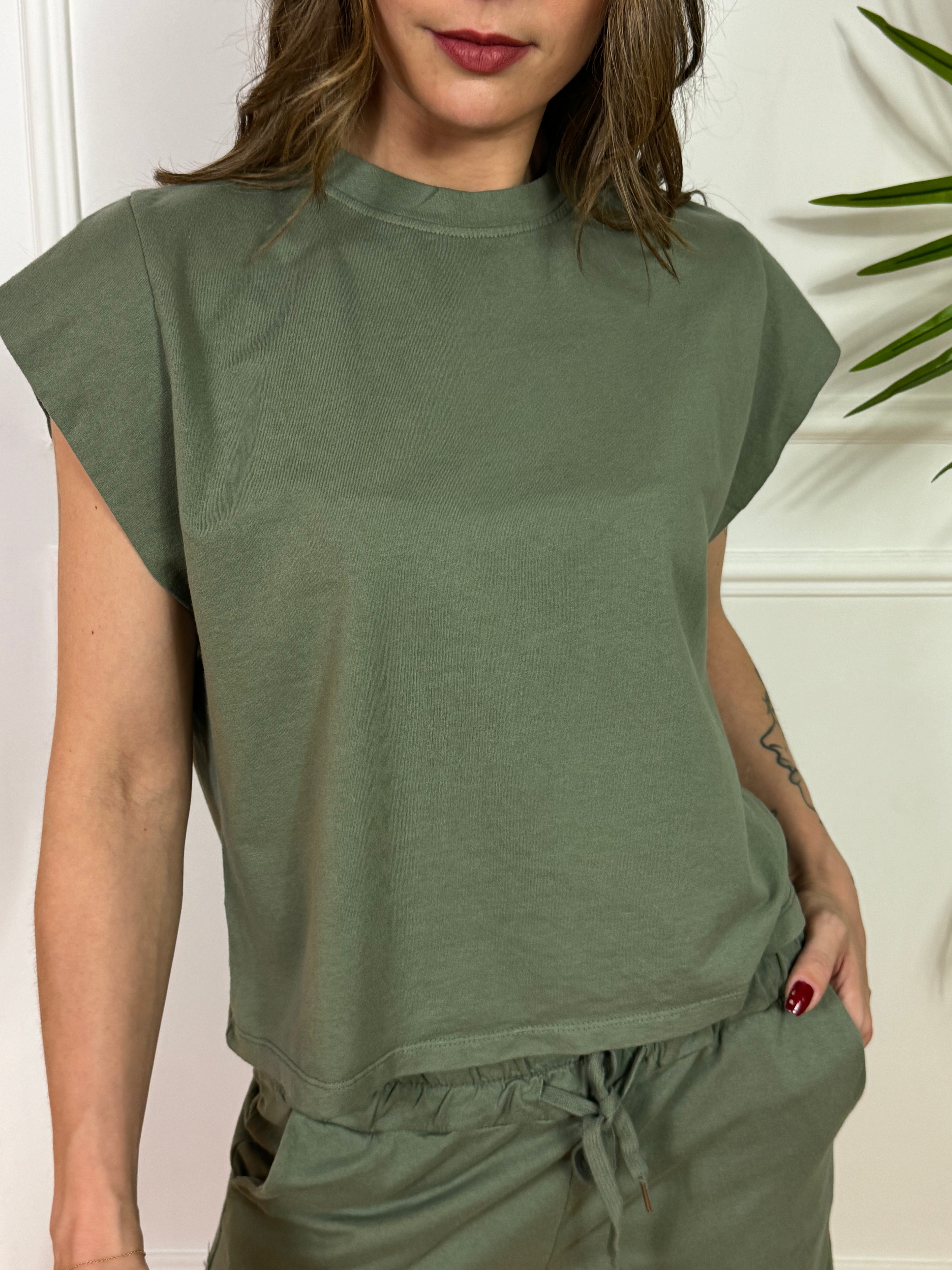 COMPLETO TUTA leggero Susy Mix MAGLIA MANICA CORTA + BERMUDA