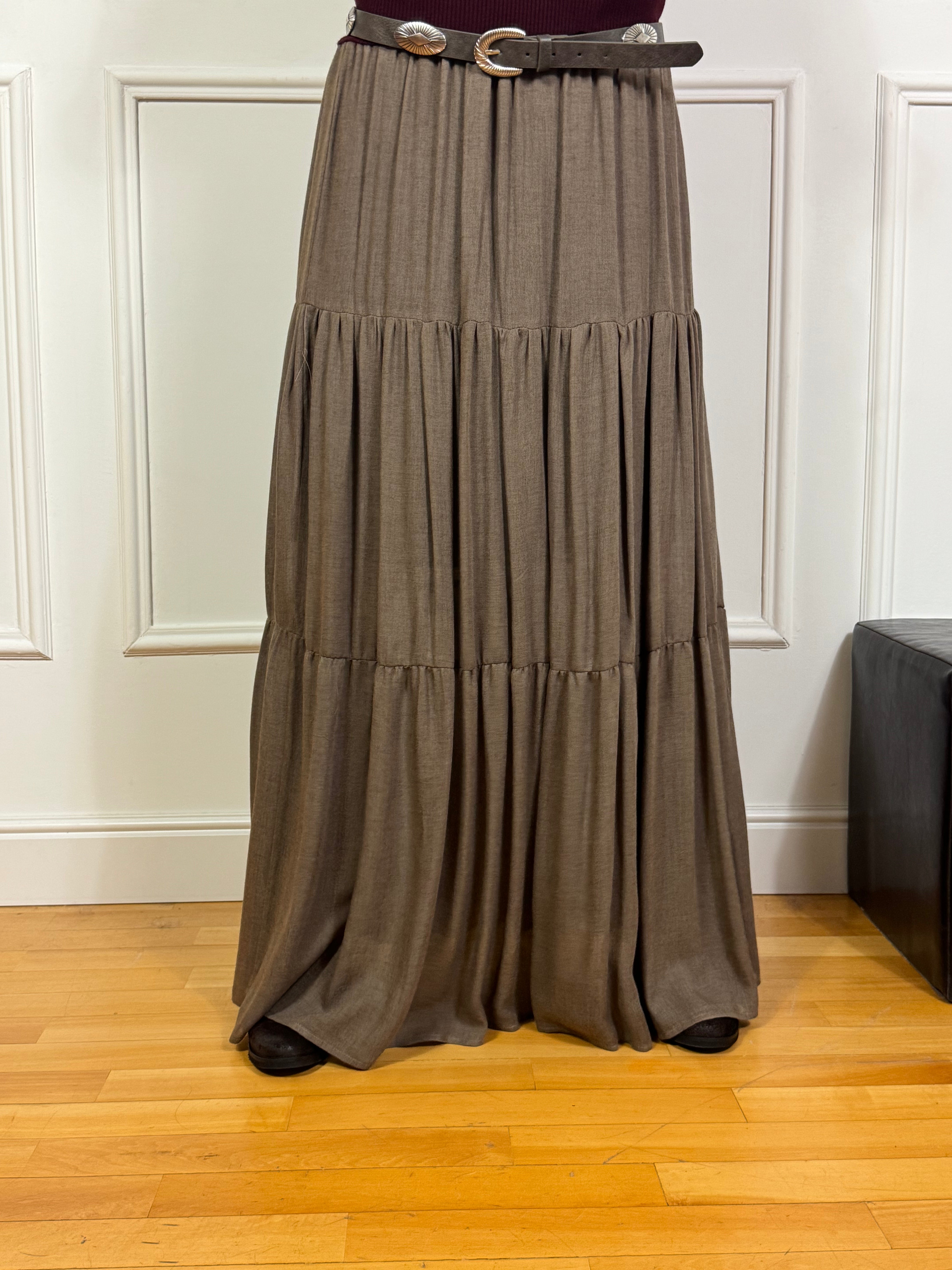 Gonna lunga Susy Mix con balze