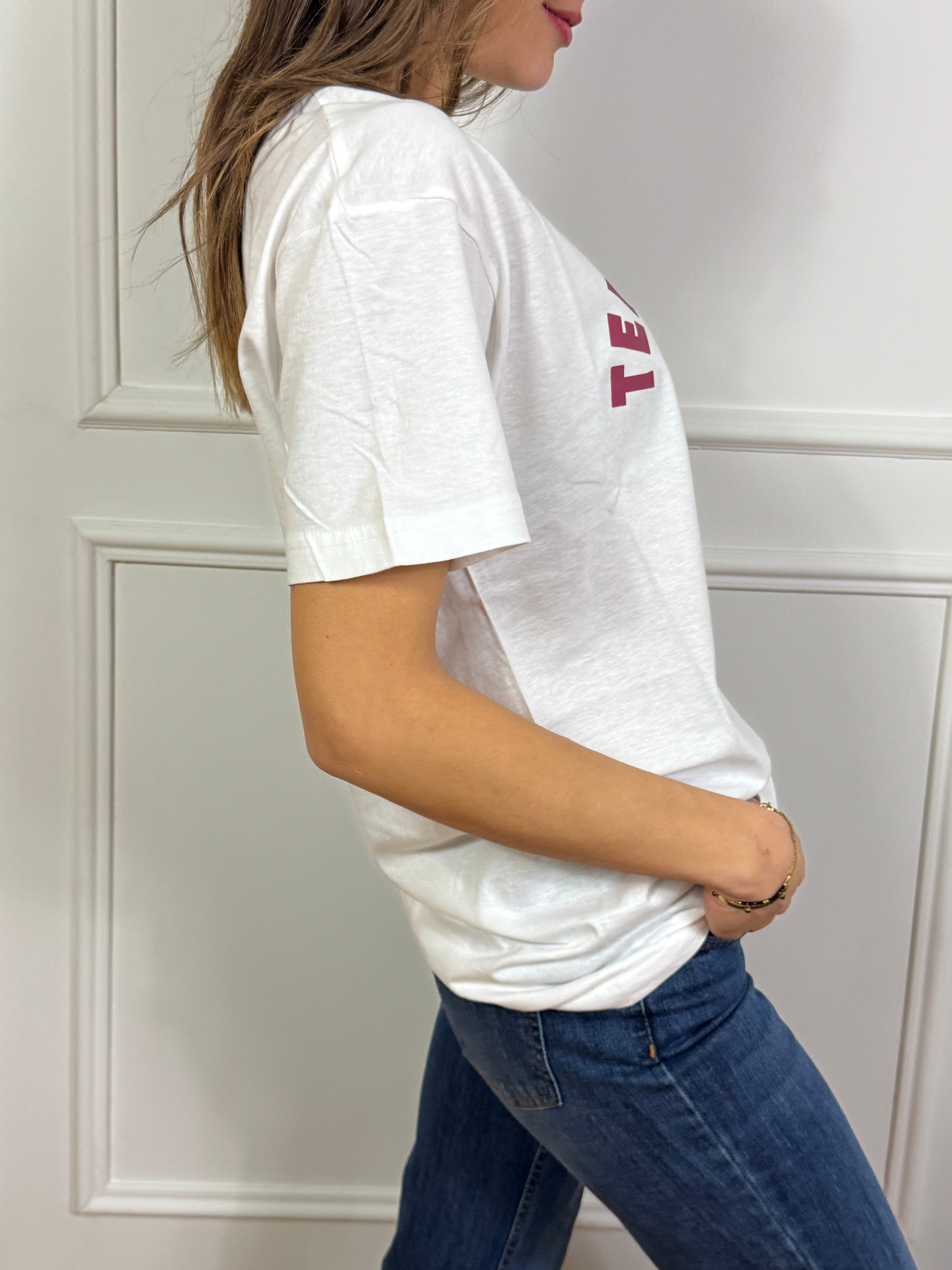 T-shirt con stampa Susy Mix ORSETTO TENNIS