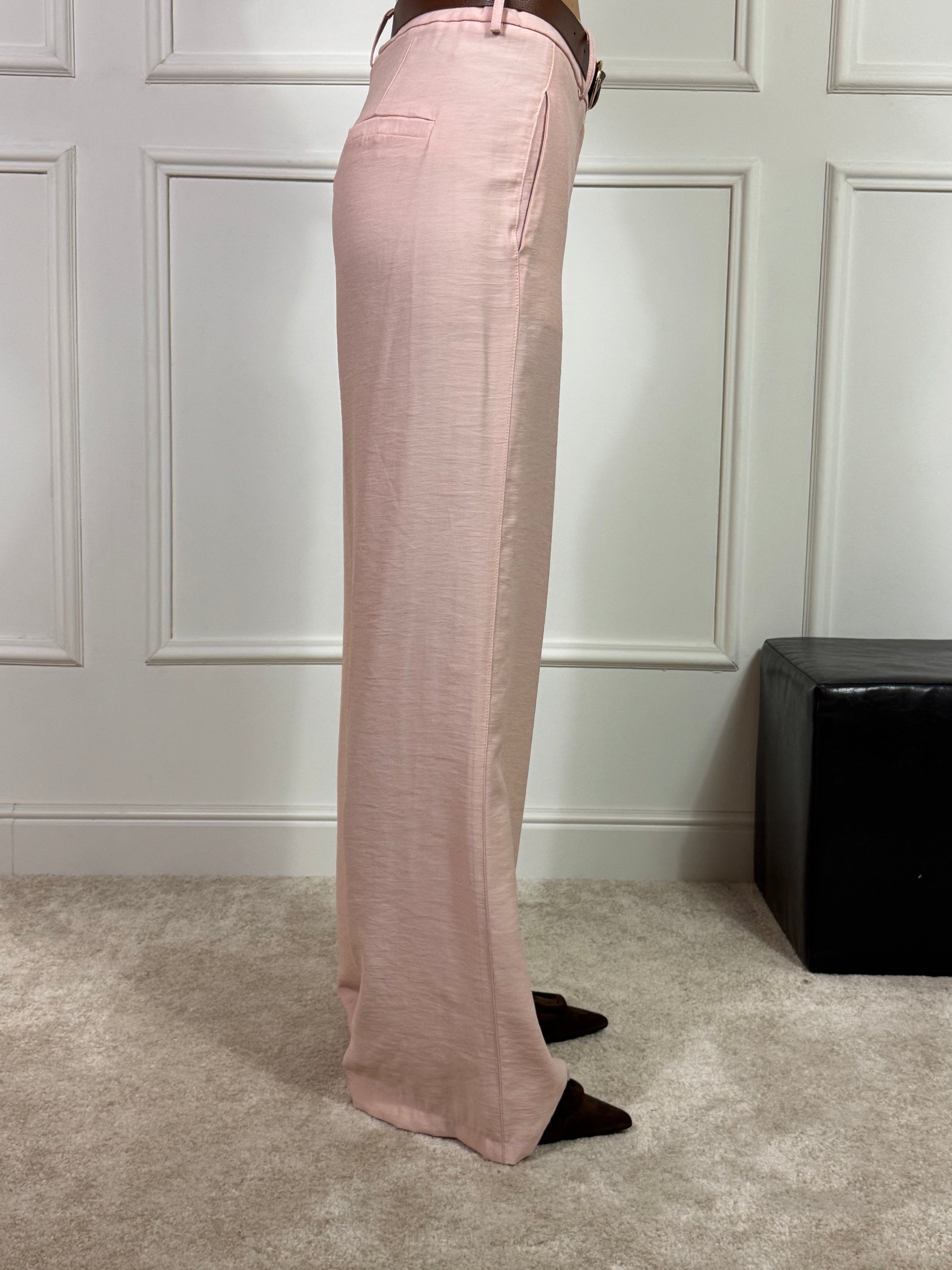 Pantalone ampio Have One con cintura e catena
