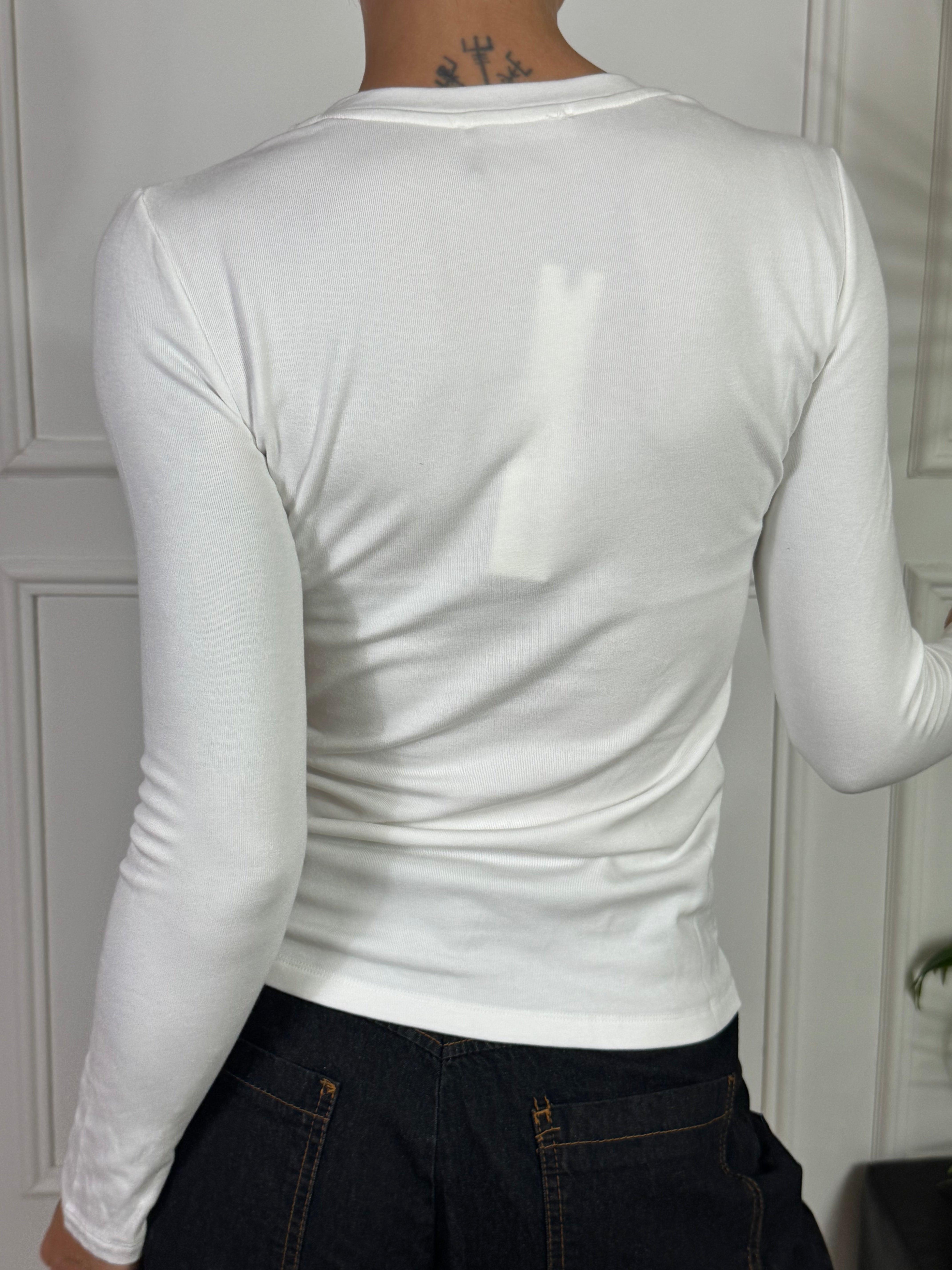 Maglia in cotone elasticizzato Victoria ILMH SERAFINO