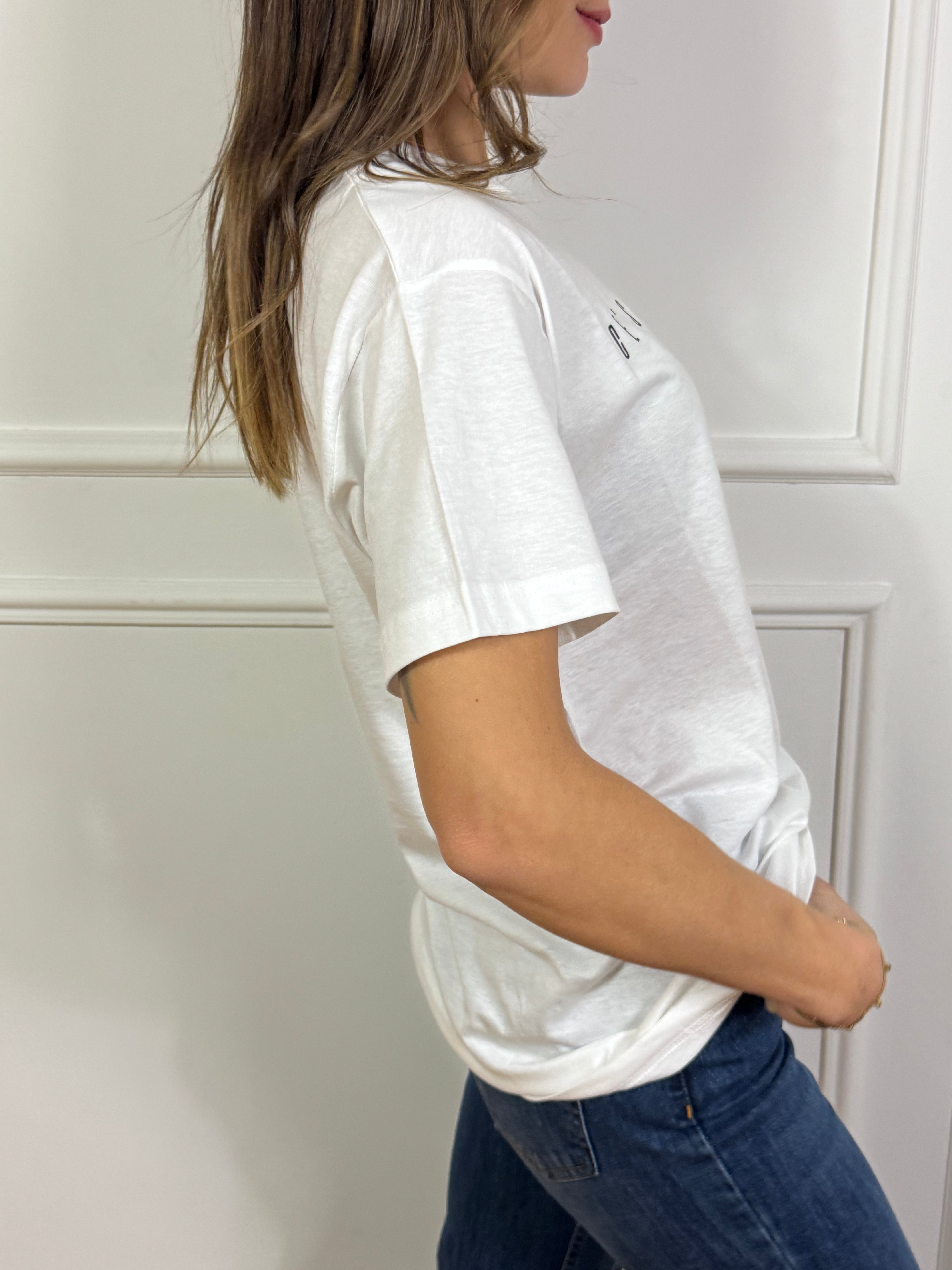 T-shirt con scritta Susy Mix IMBARAZZO - SCELTA