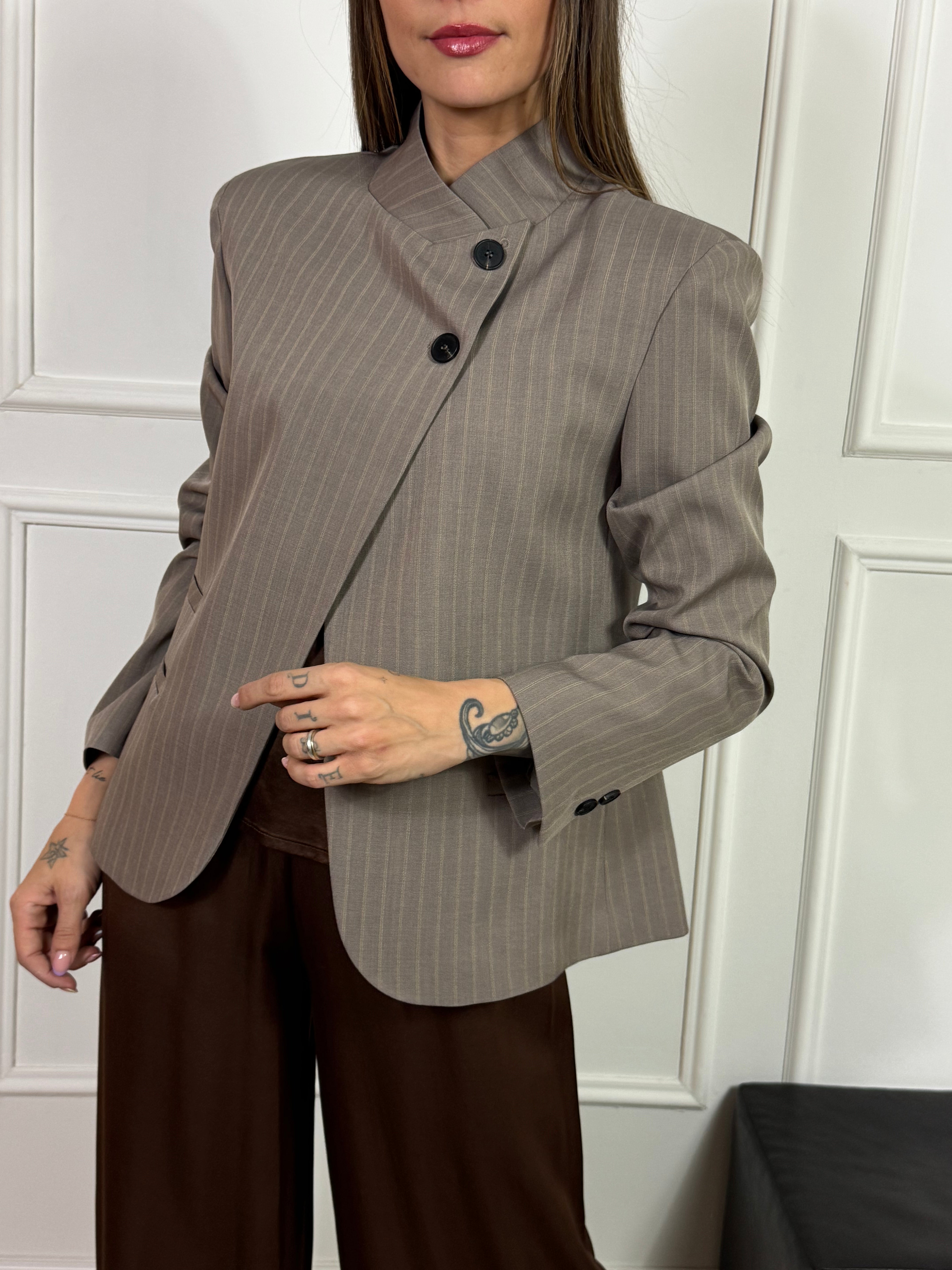 Giacca blazer COREANA Have One GESSATA