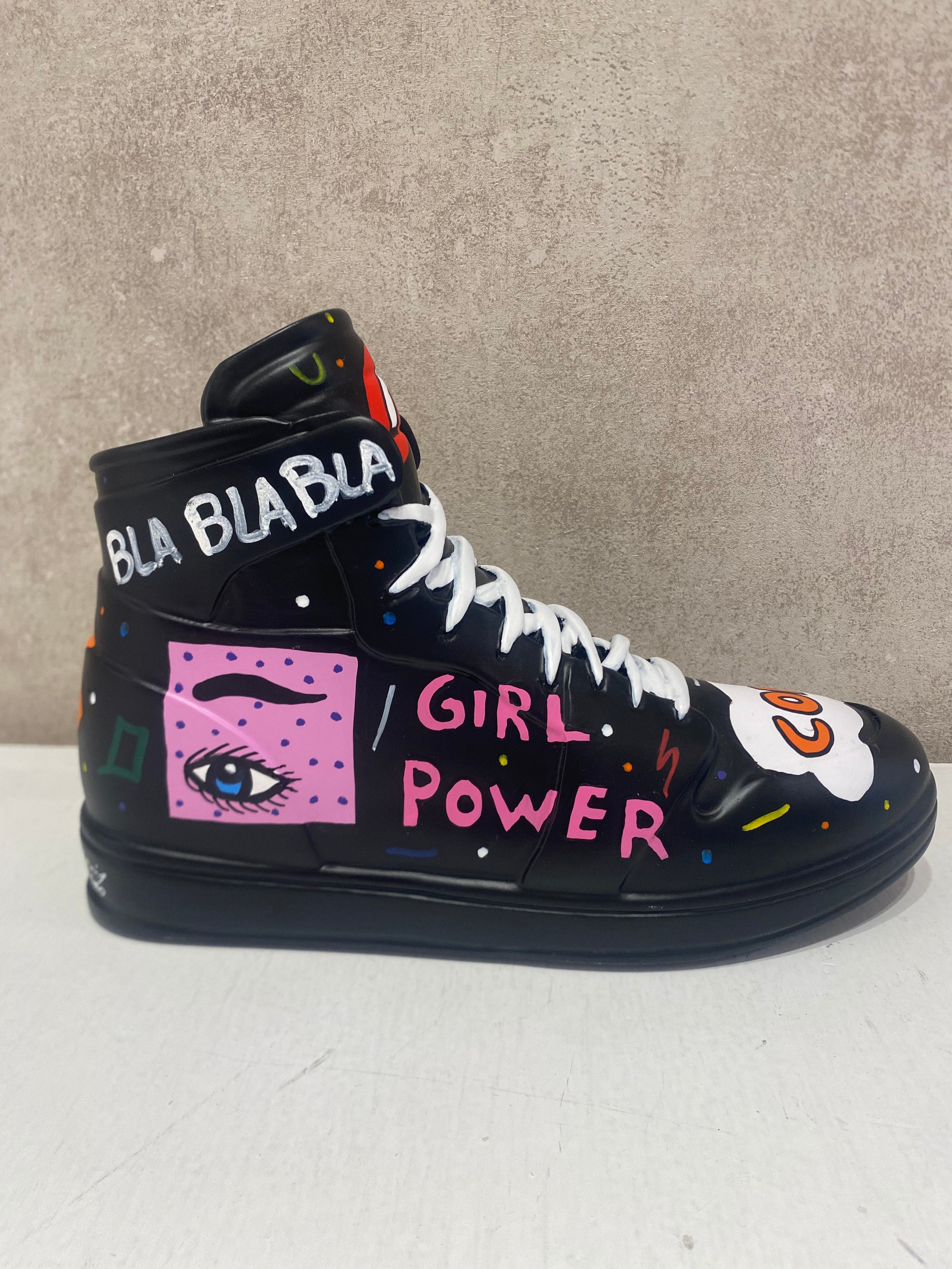 Scultura SNEAKER GIRL POWER