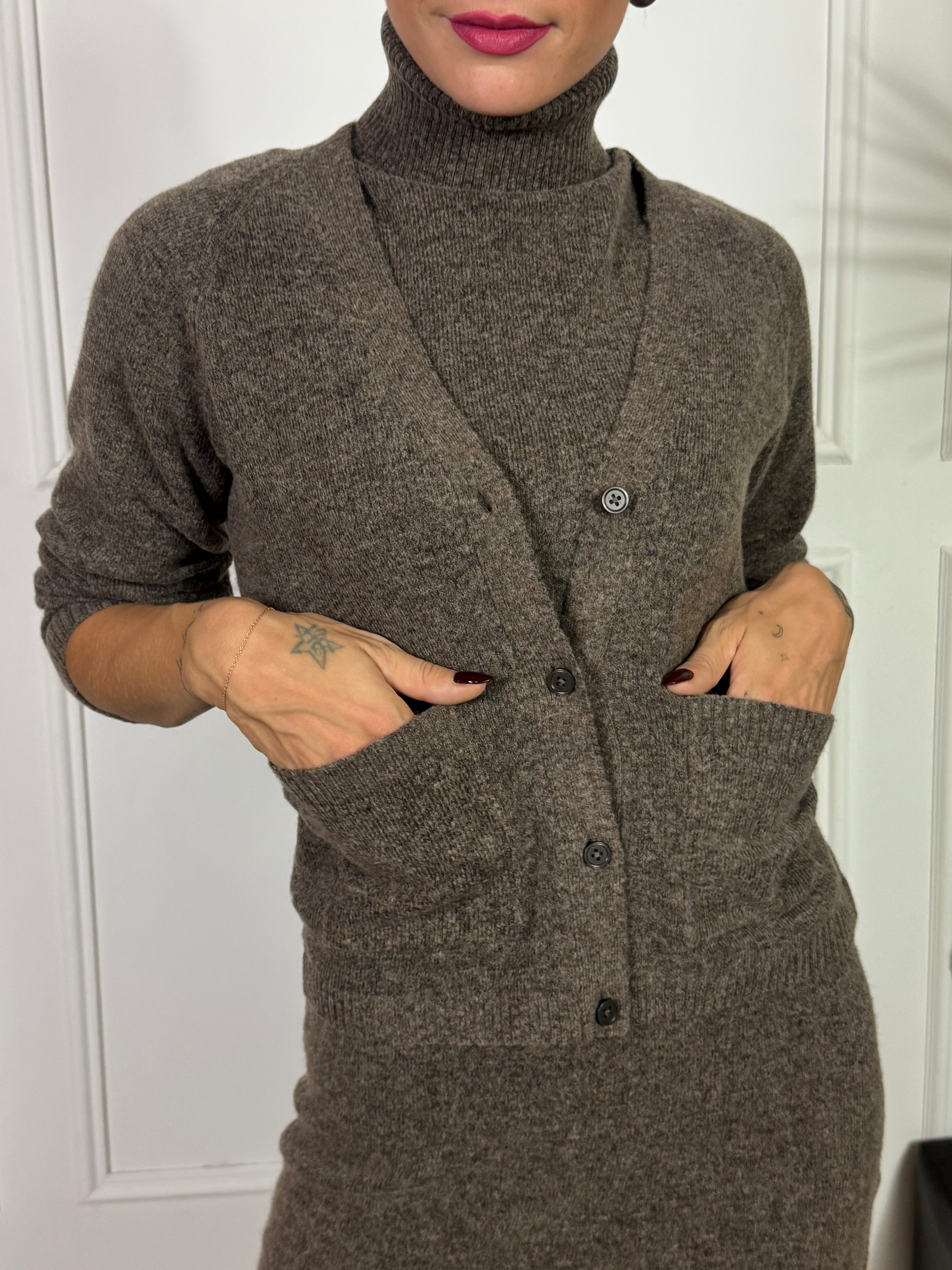CARDIGAN CON TASCHINI JJXX VALERIA KNIT
