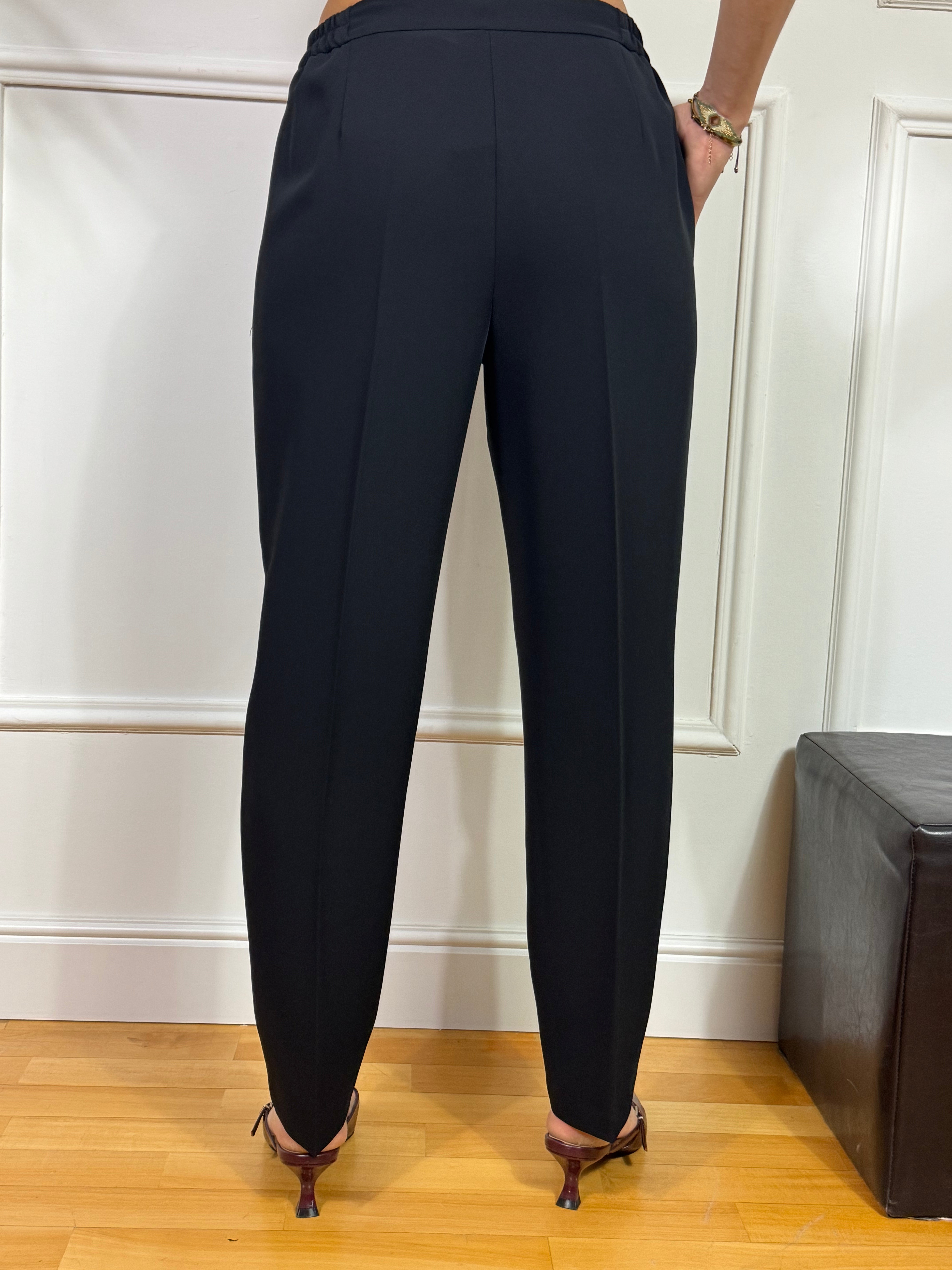 Pantalone Kikisix basic elastico nei fianchi