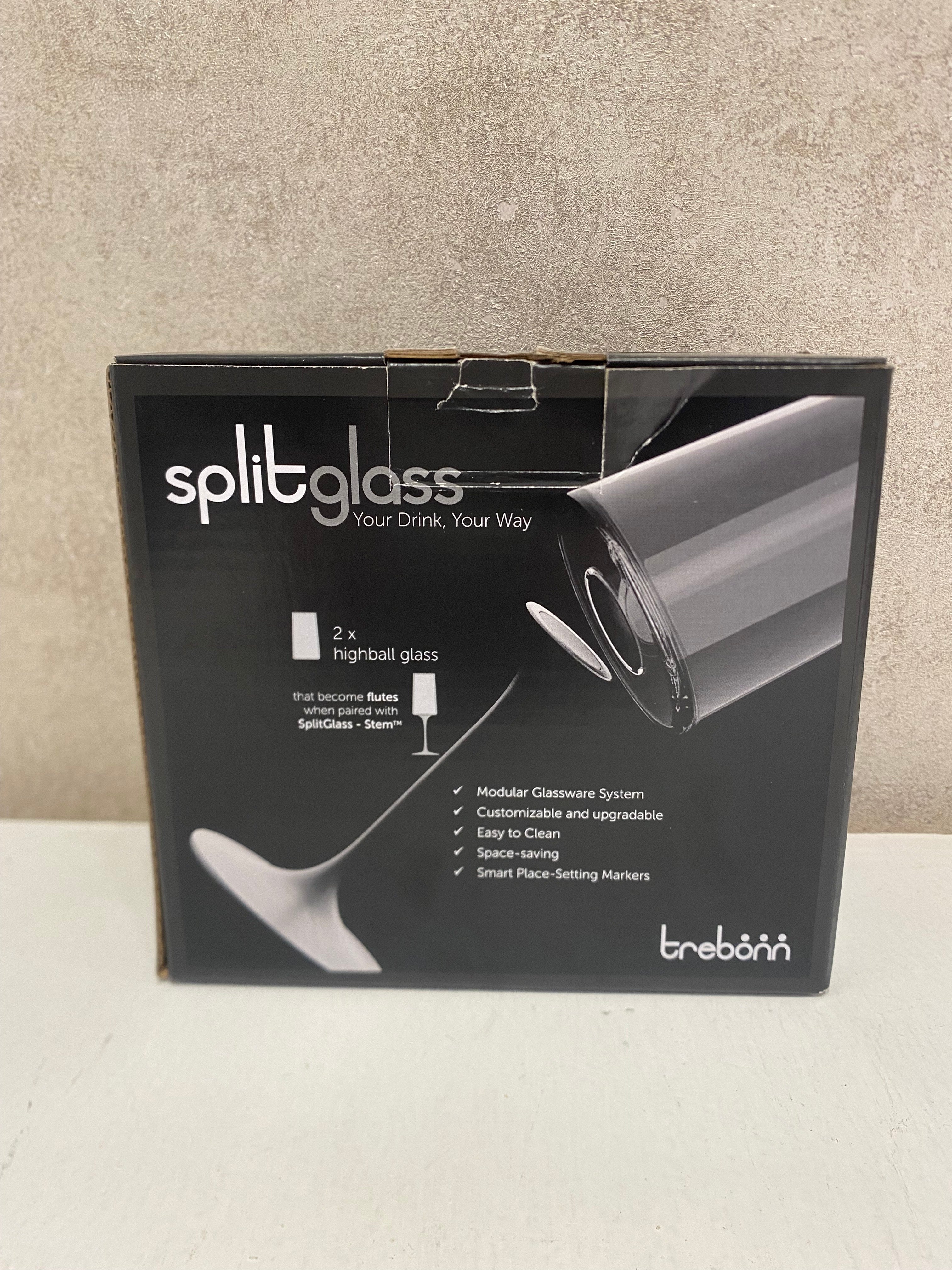 Bicchiere flute 2pz SPLIT GLASS