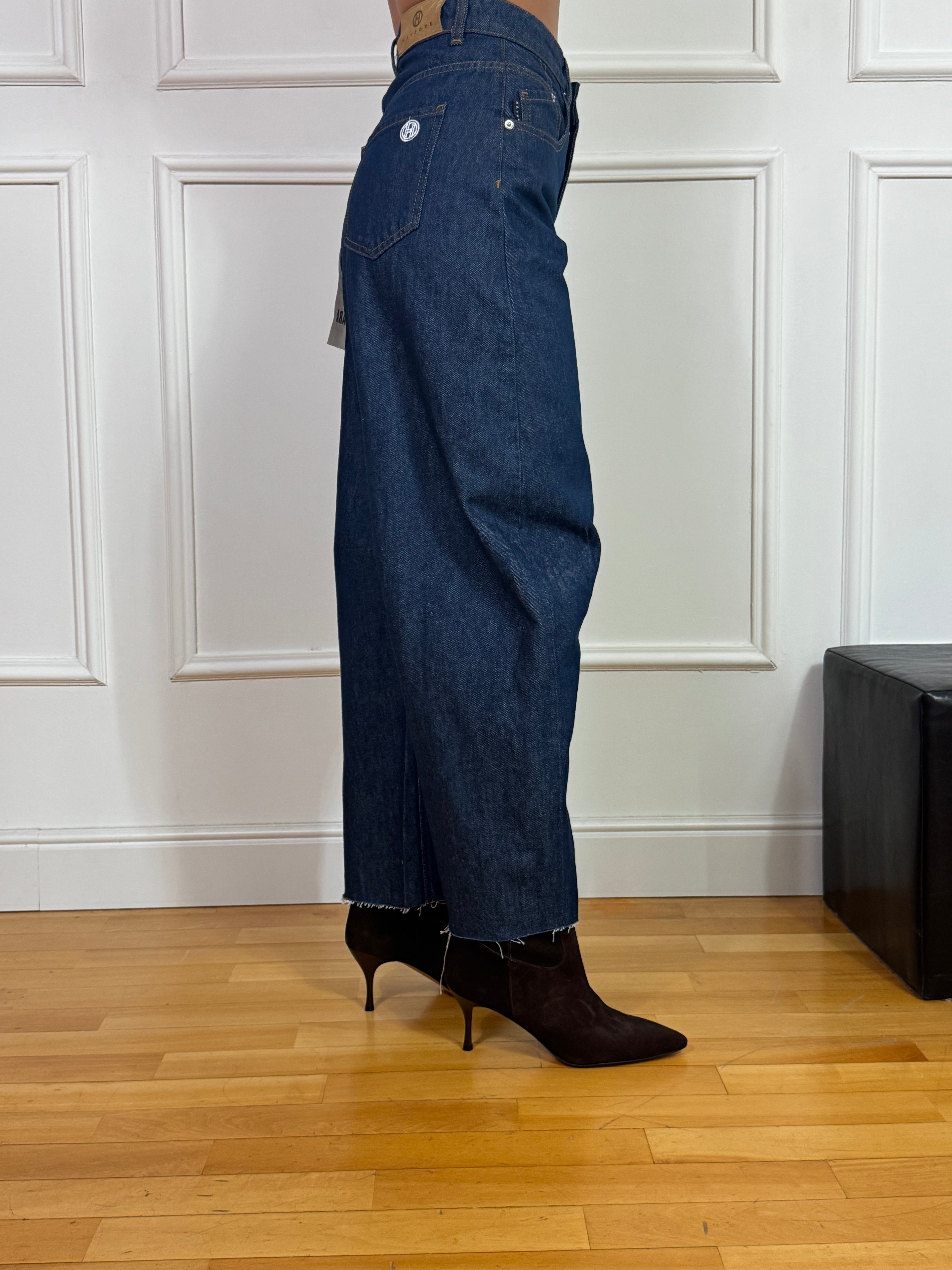 Jeans Have One BARBARA RAW LISCIO - Blue denim scuro