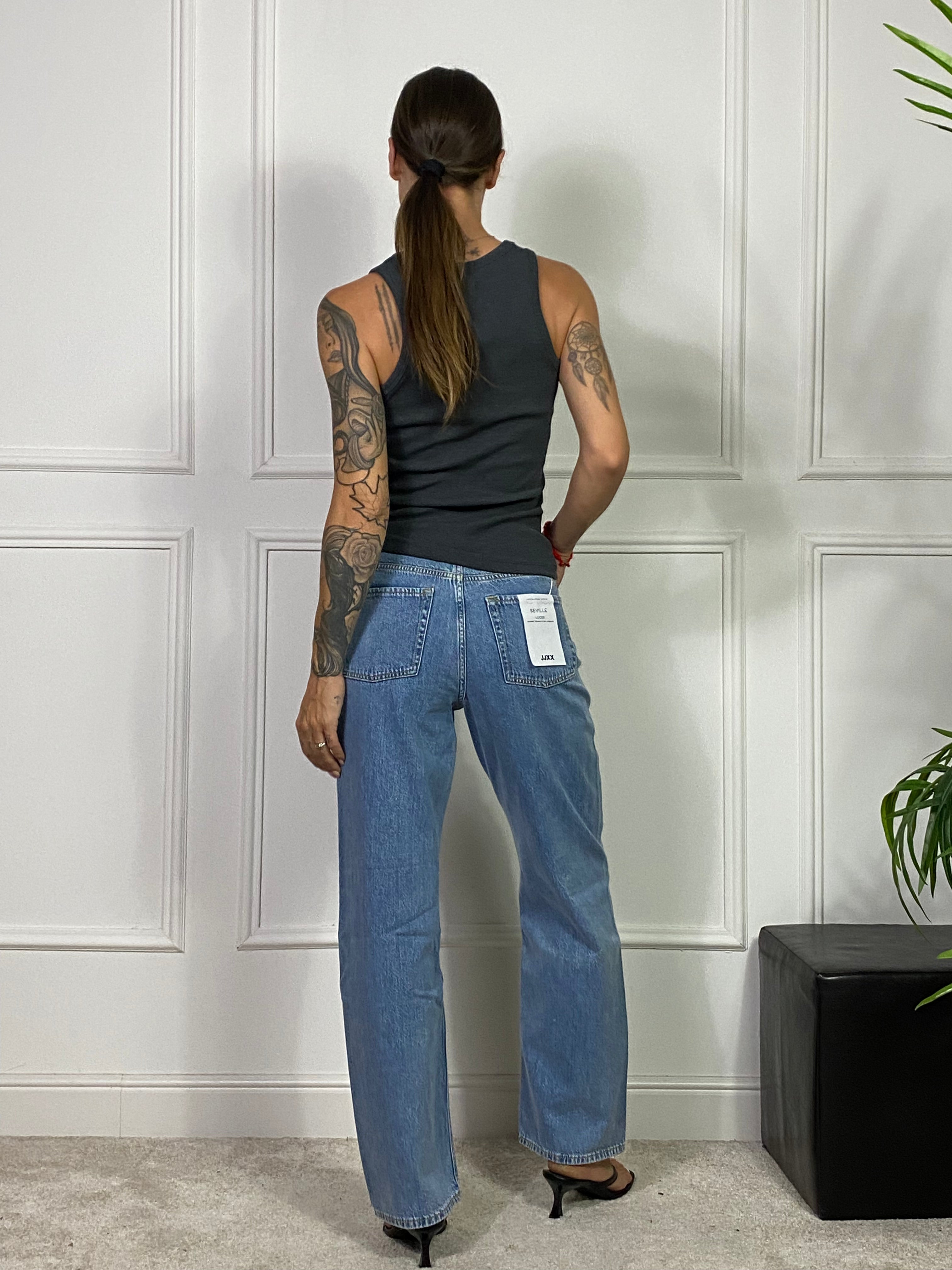 Jeans JJXX modello SEVILLE - colore LIGHT BLUE DENIM