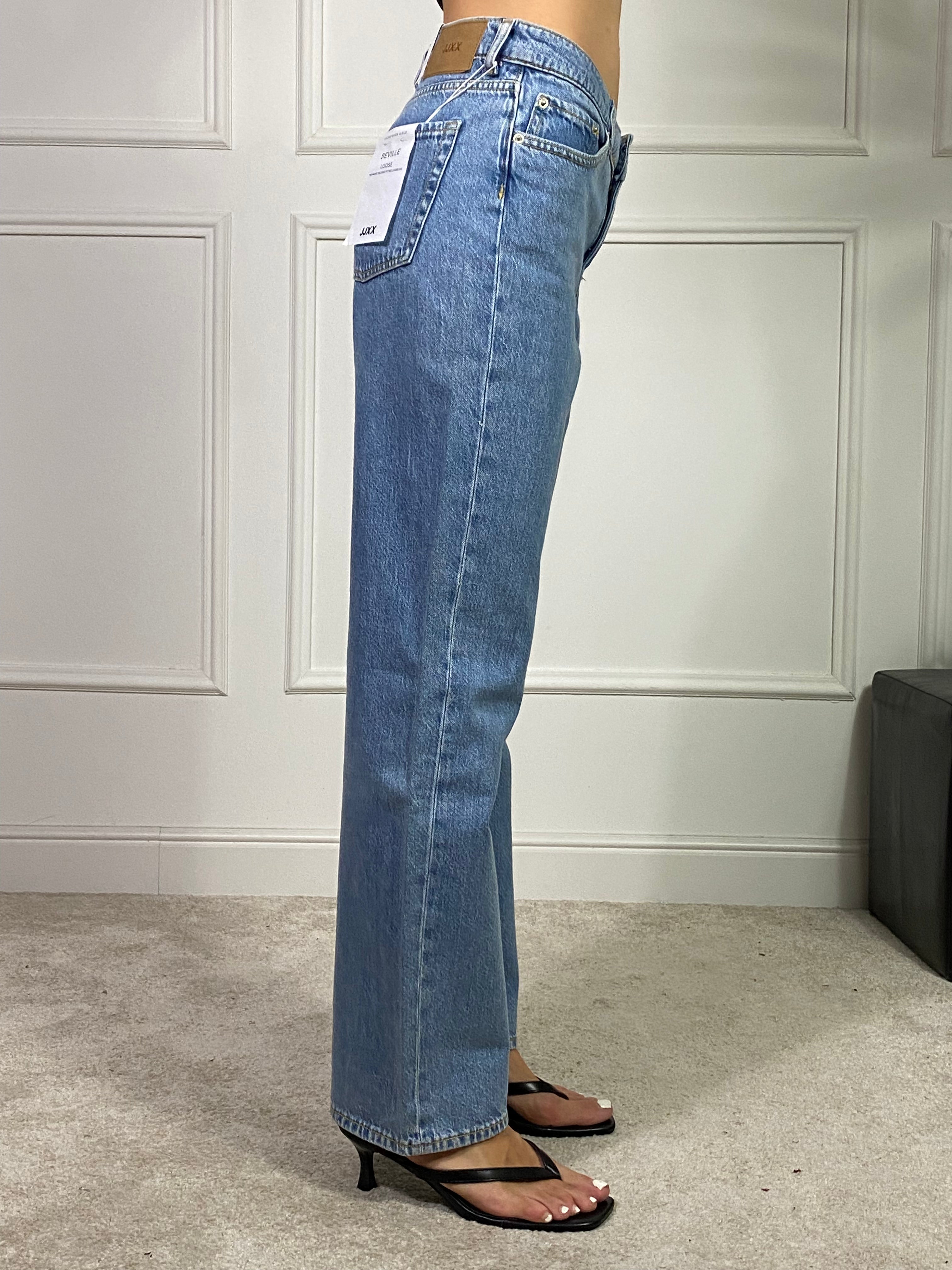 Jeans JJXX modello SEVILLE - colore LIGHT BLUE DENIM