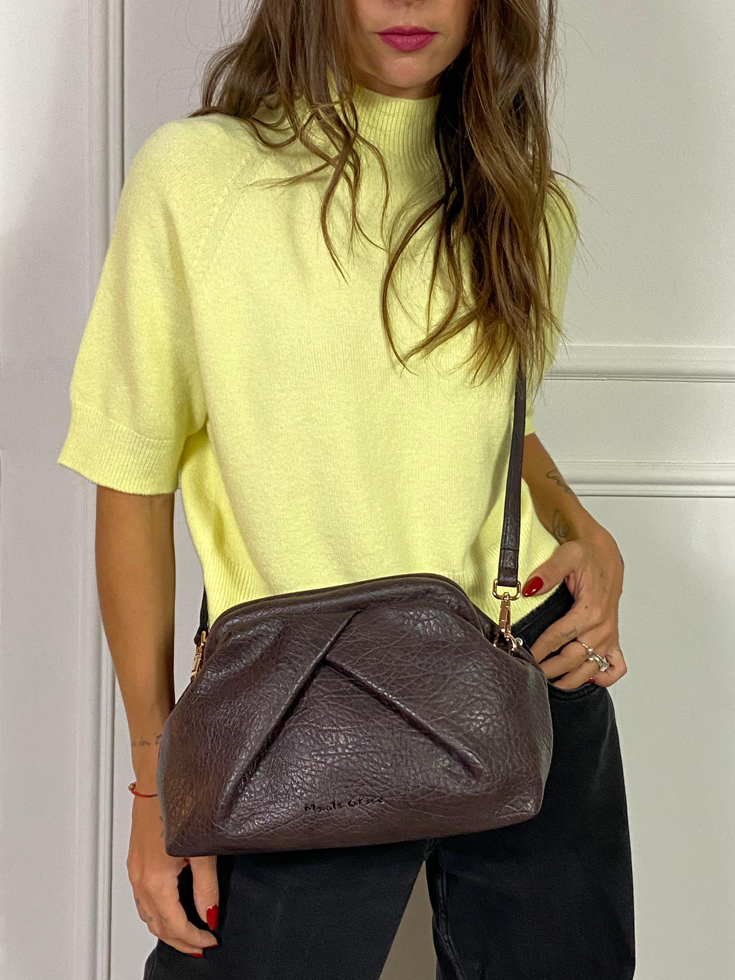 Borsa Manila Grace HAND BAG - CLUTCH CON TRACOLLINA