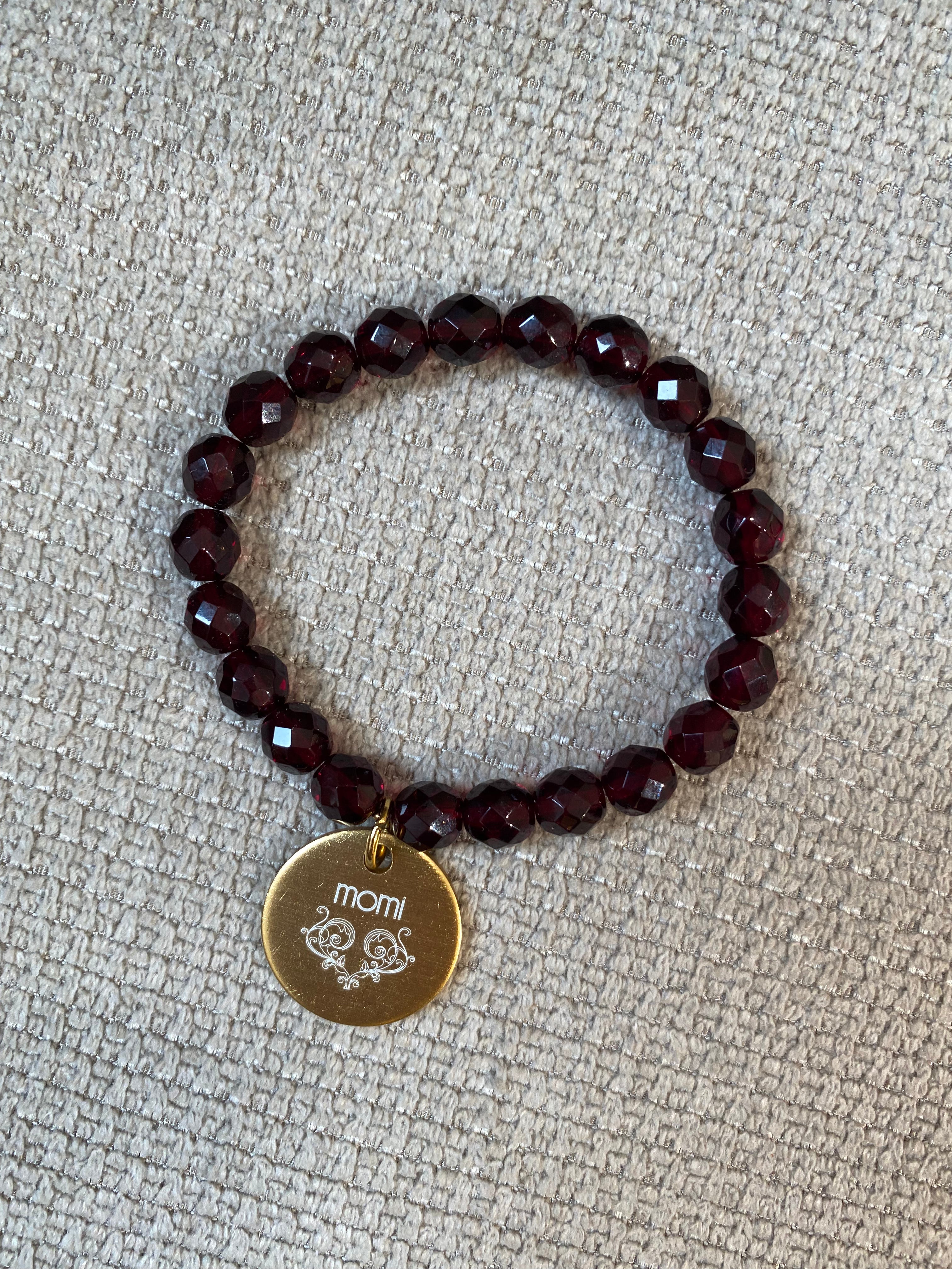 BRACCIALE Momi - MEDAGLIA - BORDEAUX