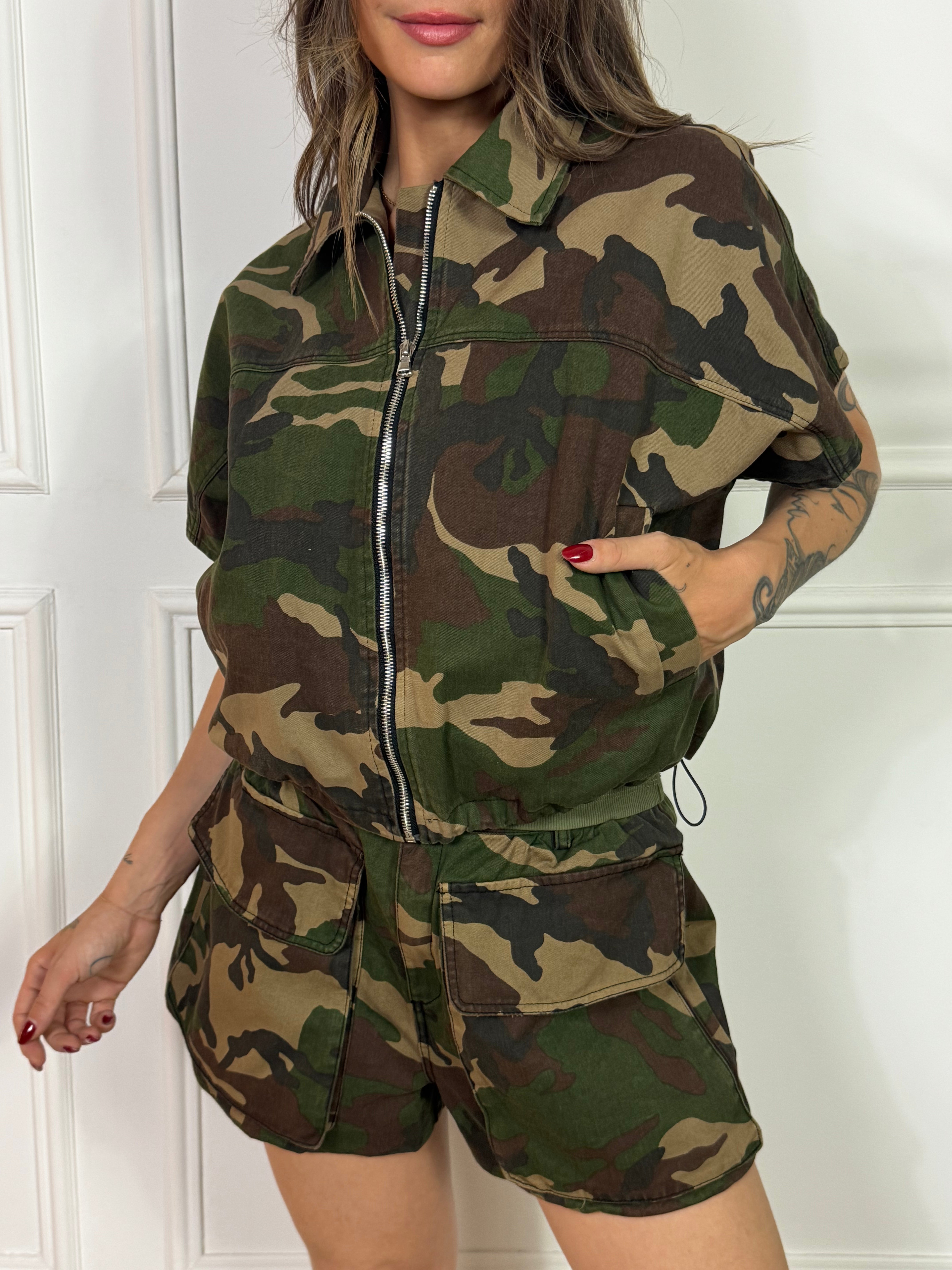 BOMBER MANICA CORTA Victoria ILMH fantasia militare