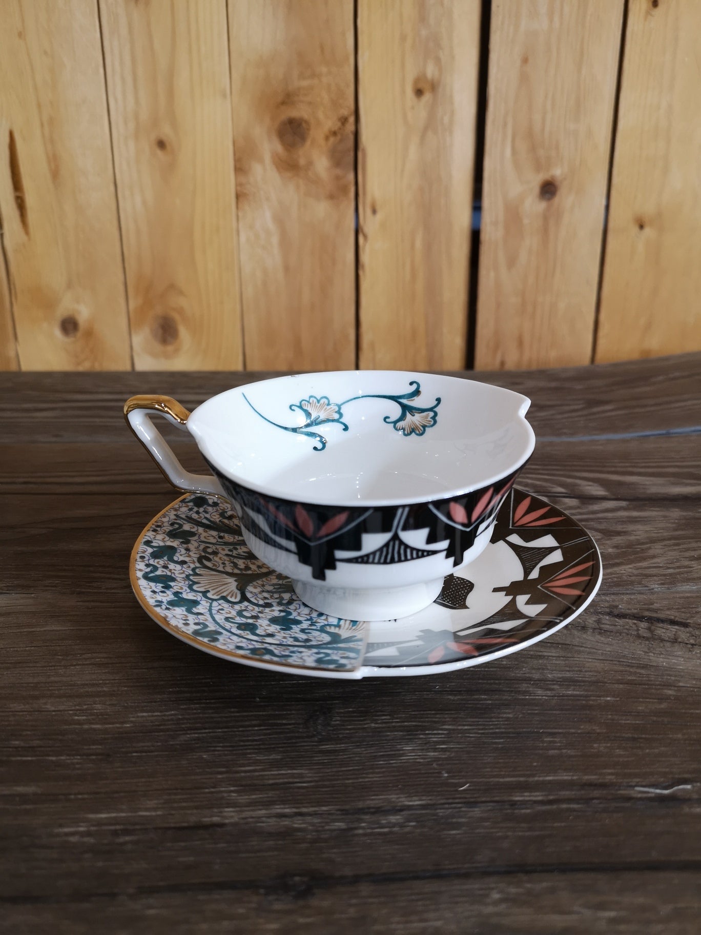 Tazza tea c/piatto ASPERO HYBRID SELETTI