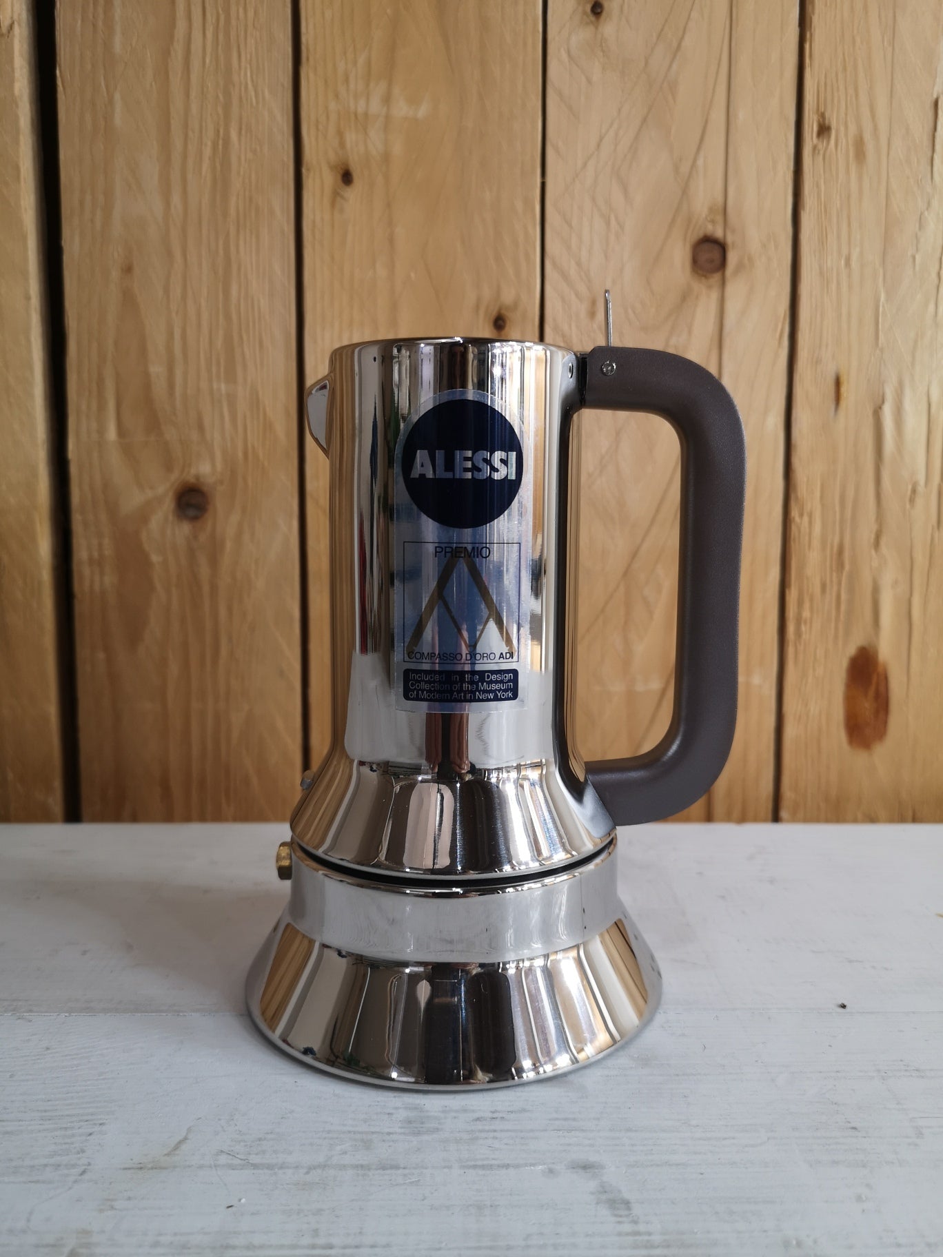 Caffettiera 9090 tz 3 acciaio ALESSI
