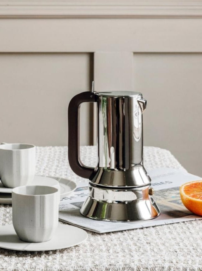 Caffettiera 9090 tz 3 acciaio ALESSI