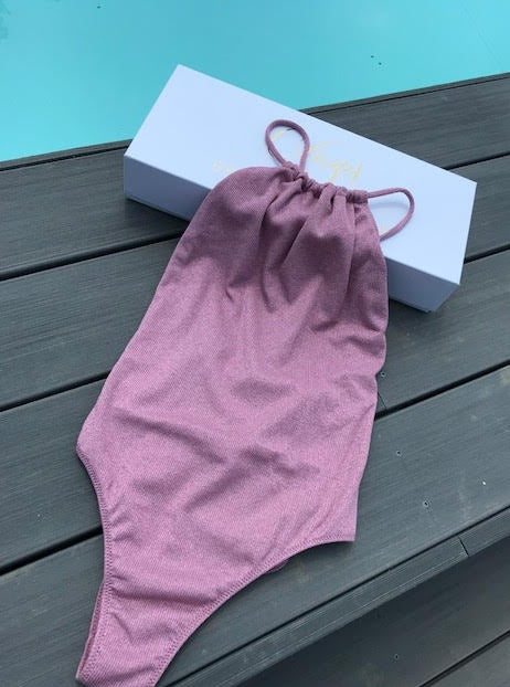 Costume Cotazur intero rosa