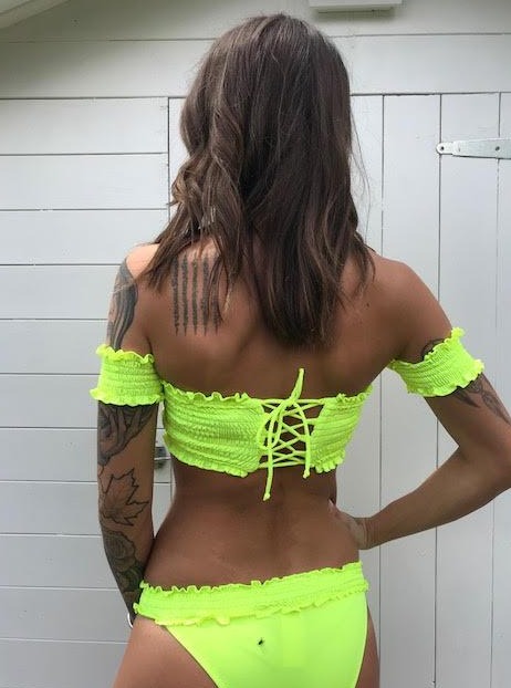 Costume You Decide giallo fluo