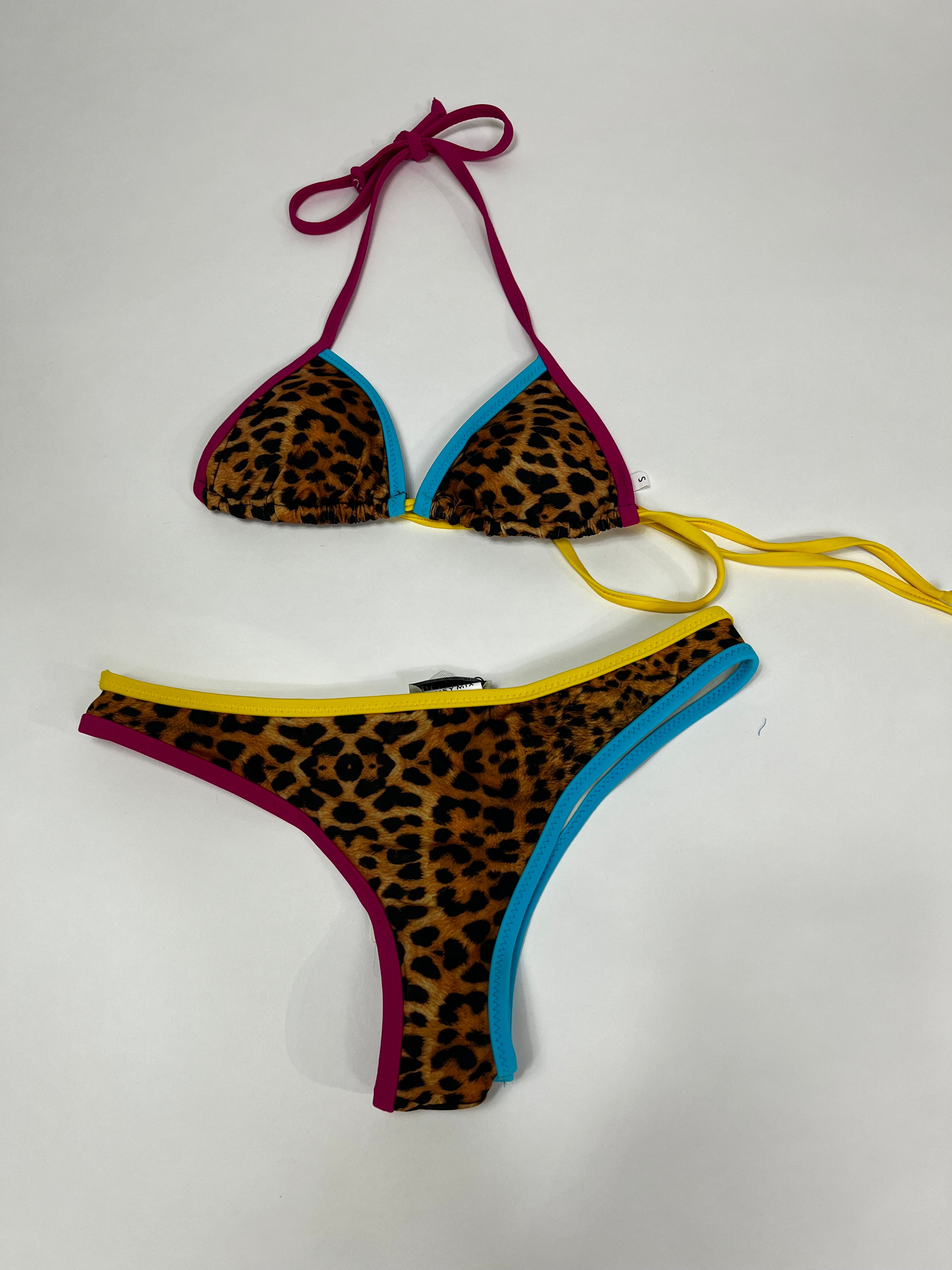 Costume bikini Susy Mix leopardato