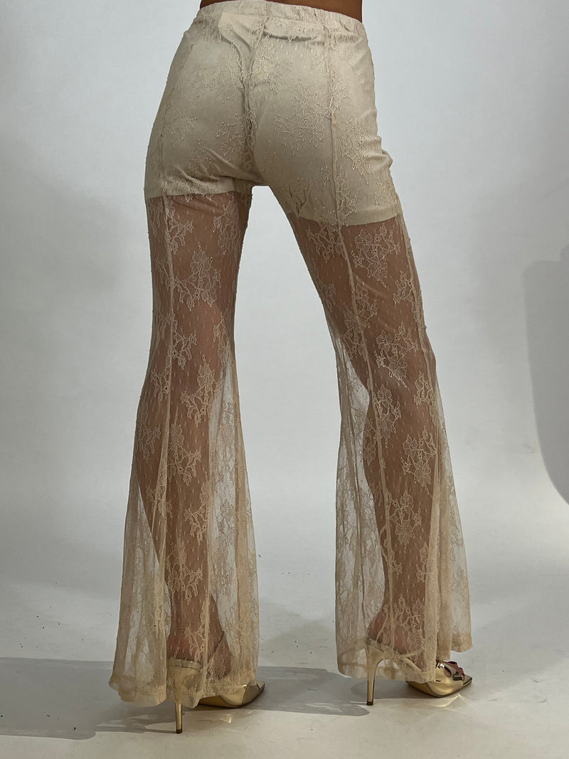 Pantalone in pizzo Victoria ILMH a zampa