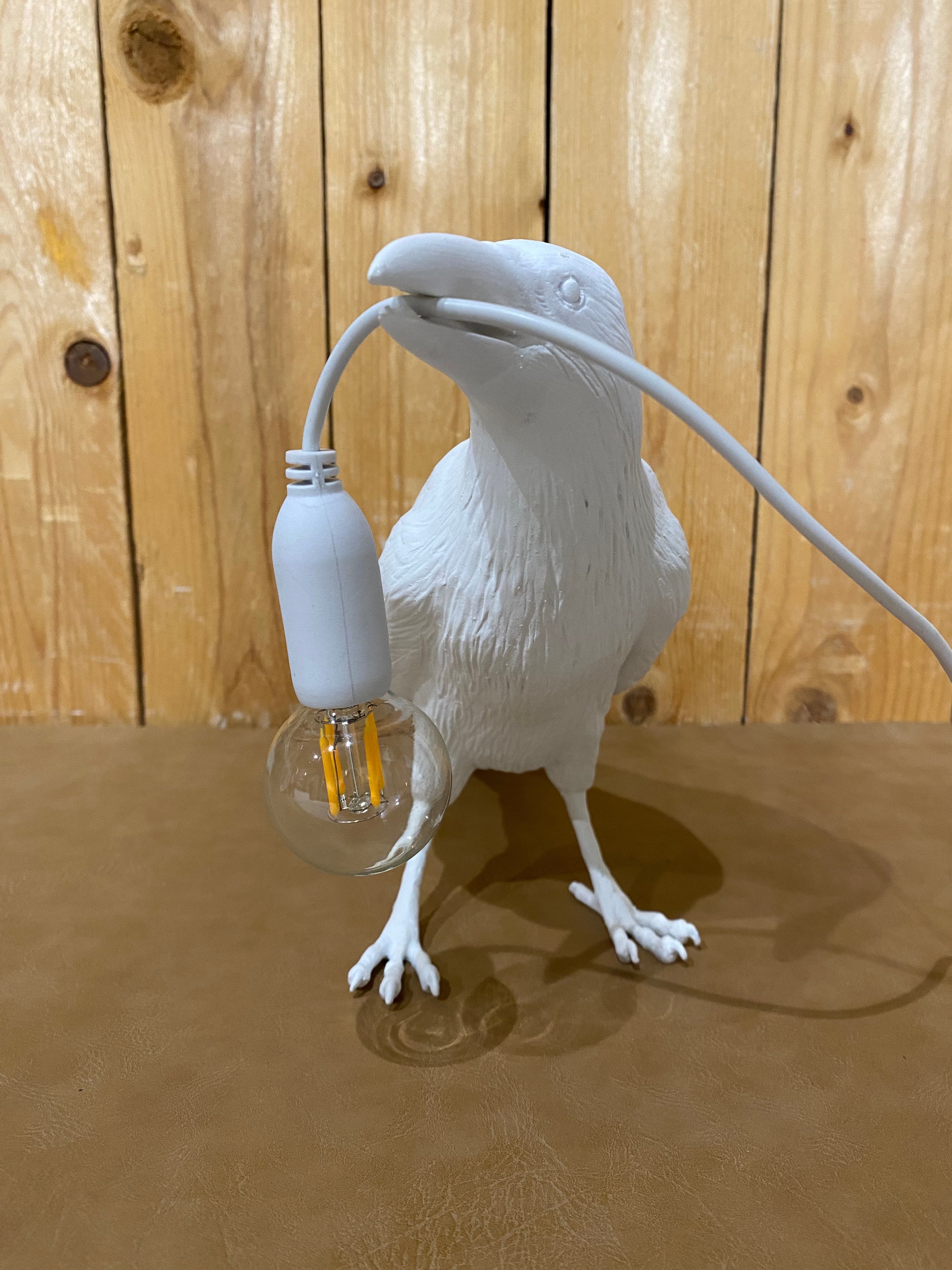 Lampada corvo BIRD LAMP SELETTI