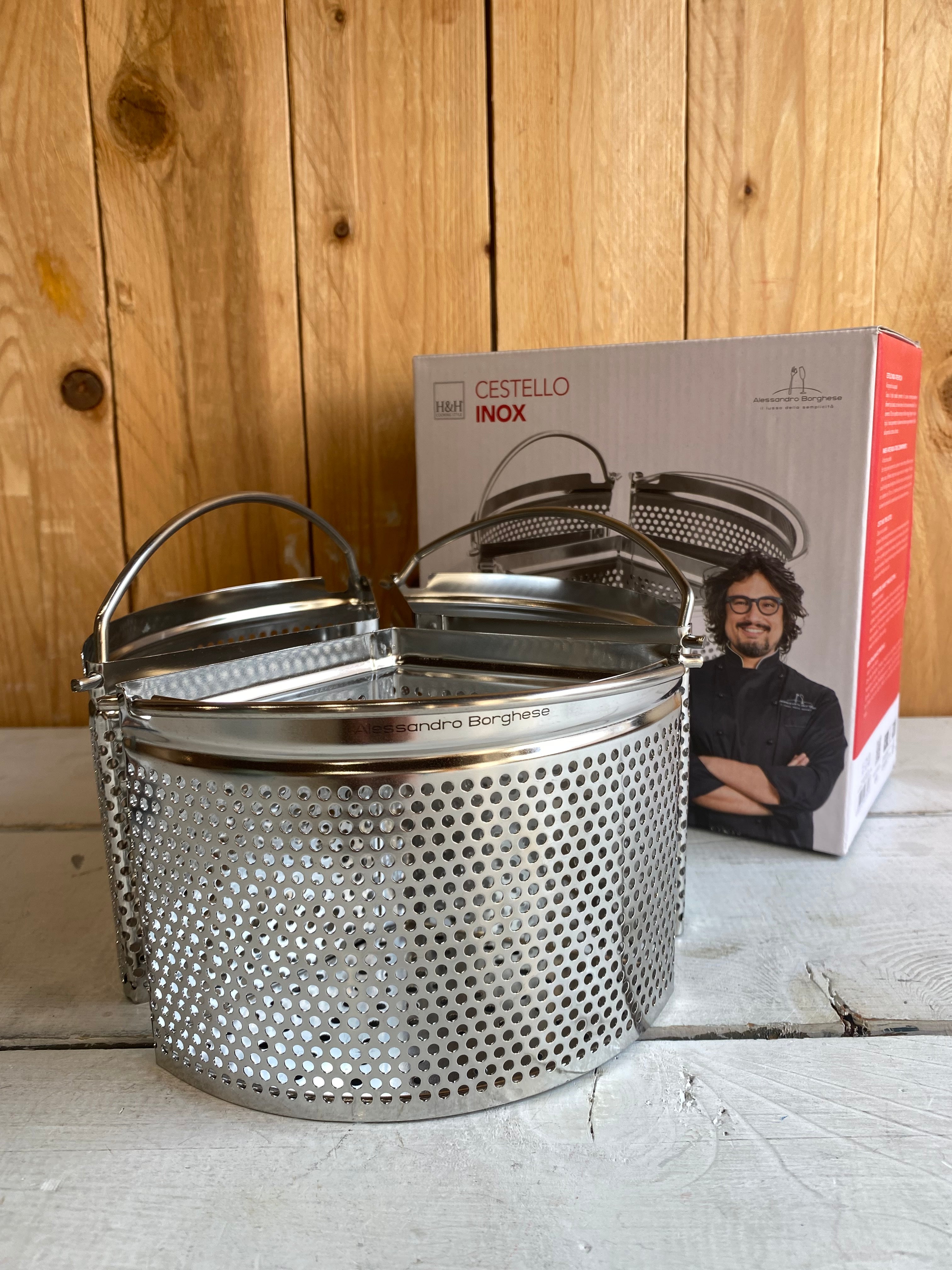 Cestello inox 3 spicchi