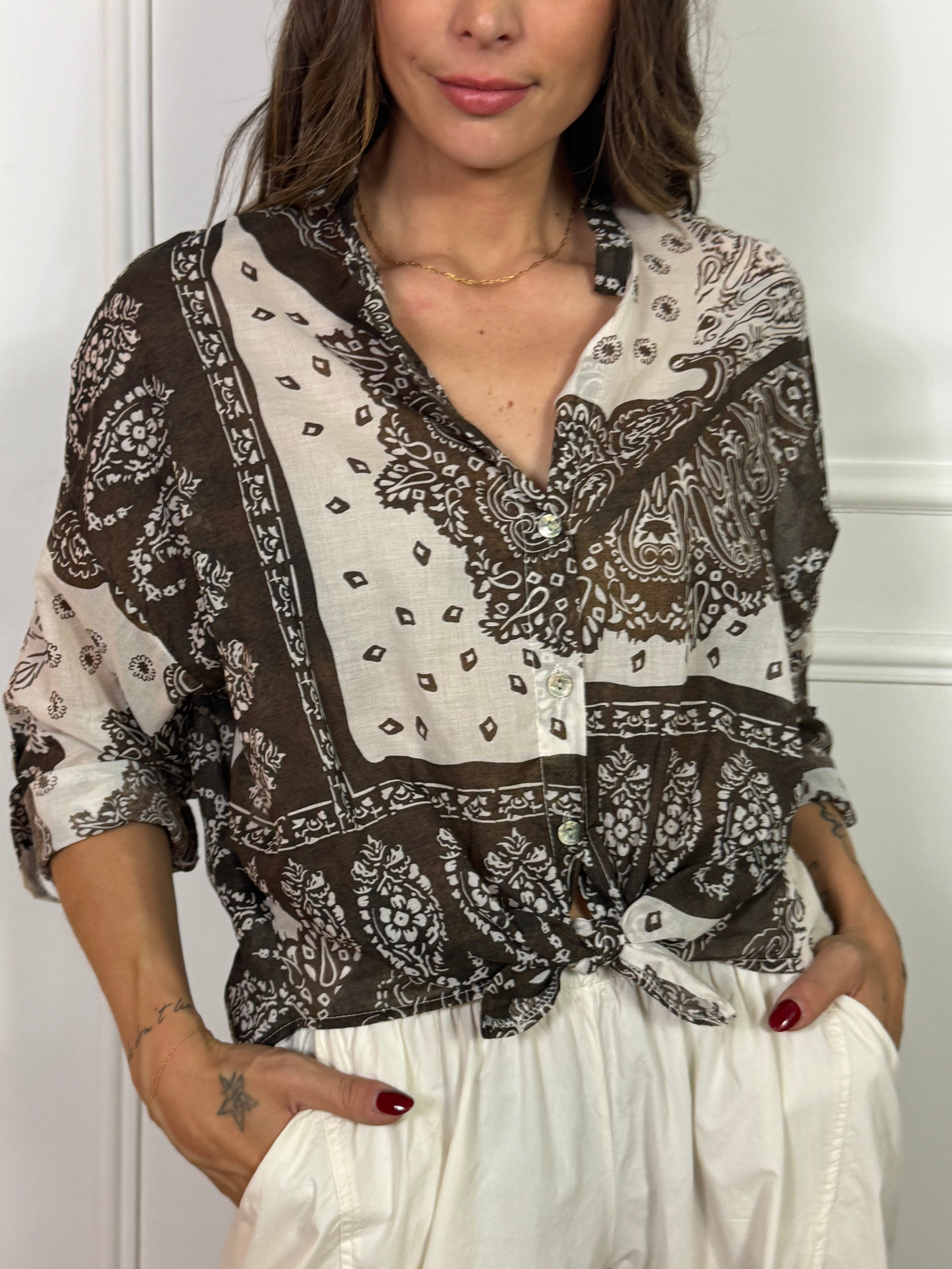 Camicia  Victoria ILMH fantasia BANDANA