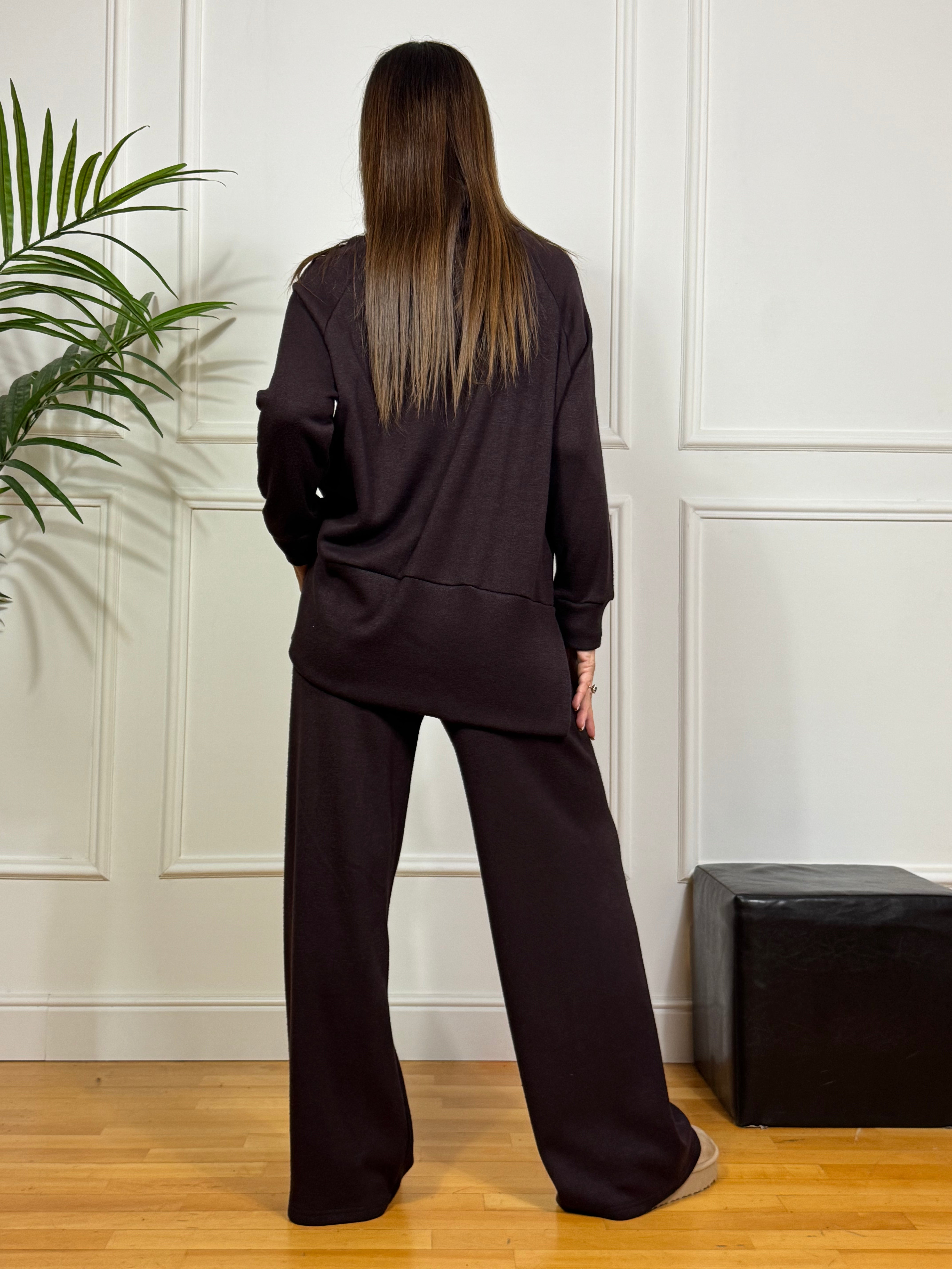 Set completo tuta in maglia Victoria ILMH MAGLIA COLLO CRATERE + PANTALONE AMPIO