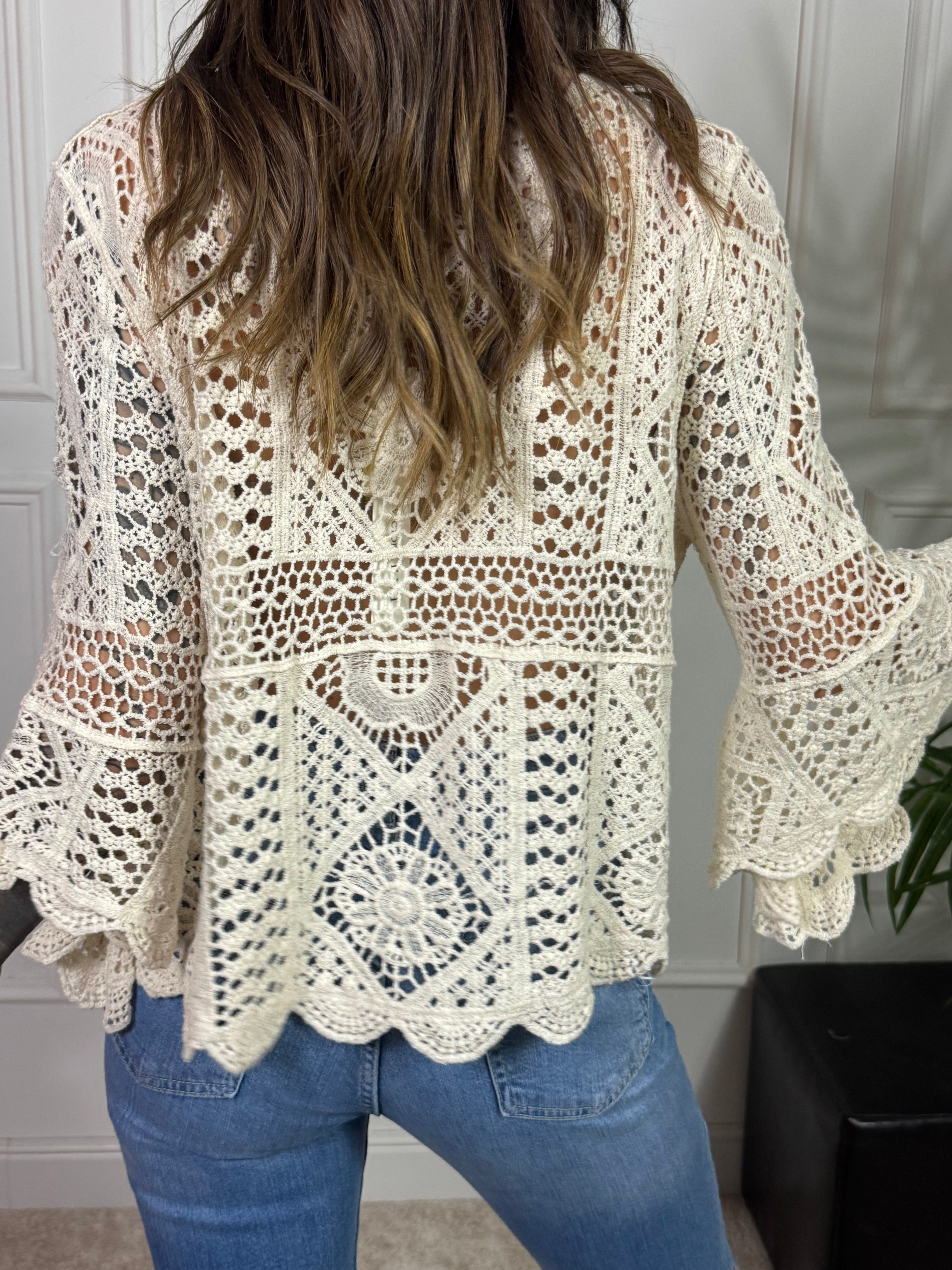 MAGLIA TRAFORATA CROCHET Victoria ILMH COMODA