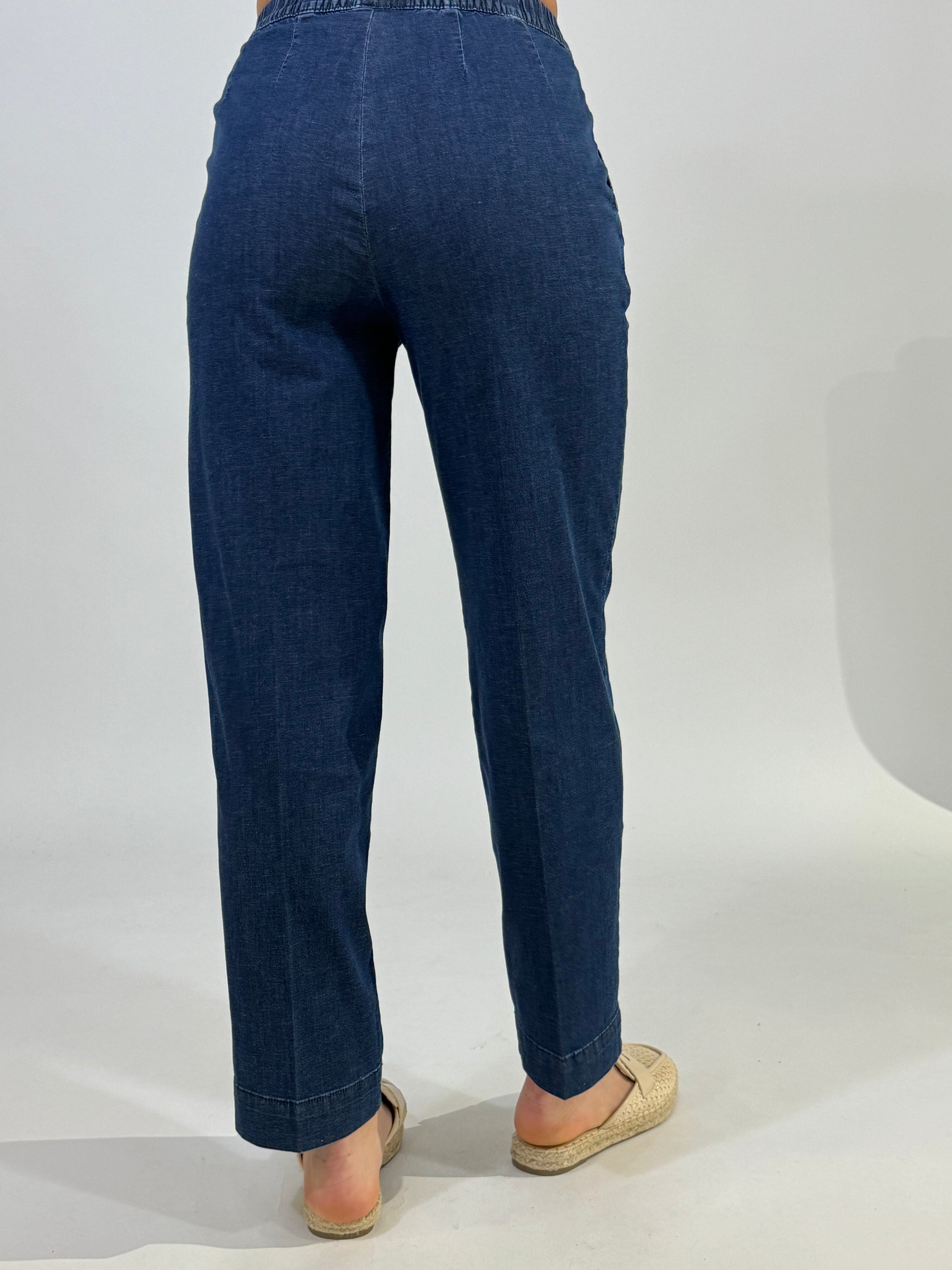 Pantalone Ragno jeans chambray STRAIGHT LEG