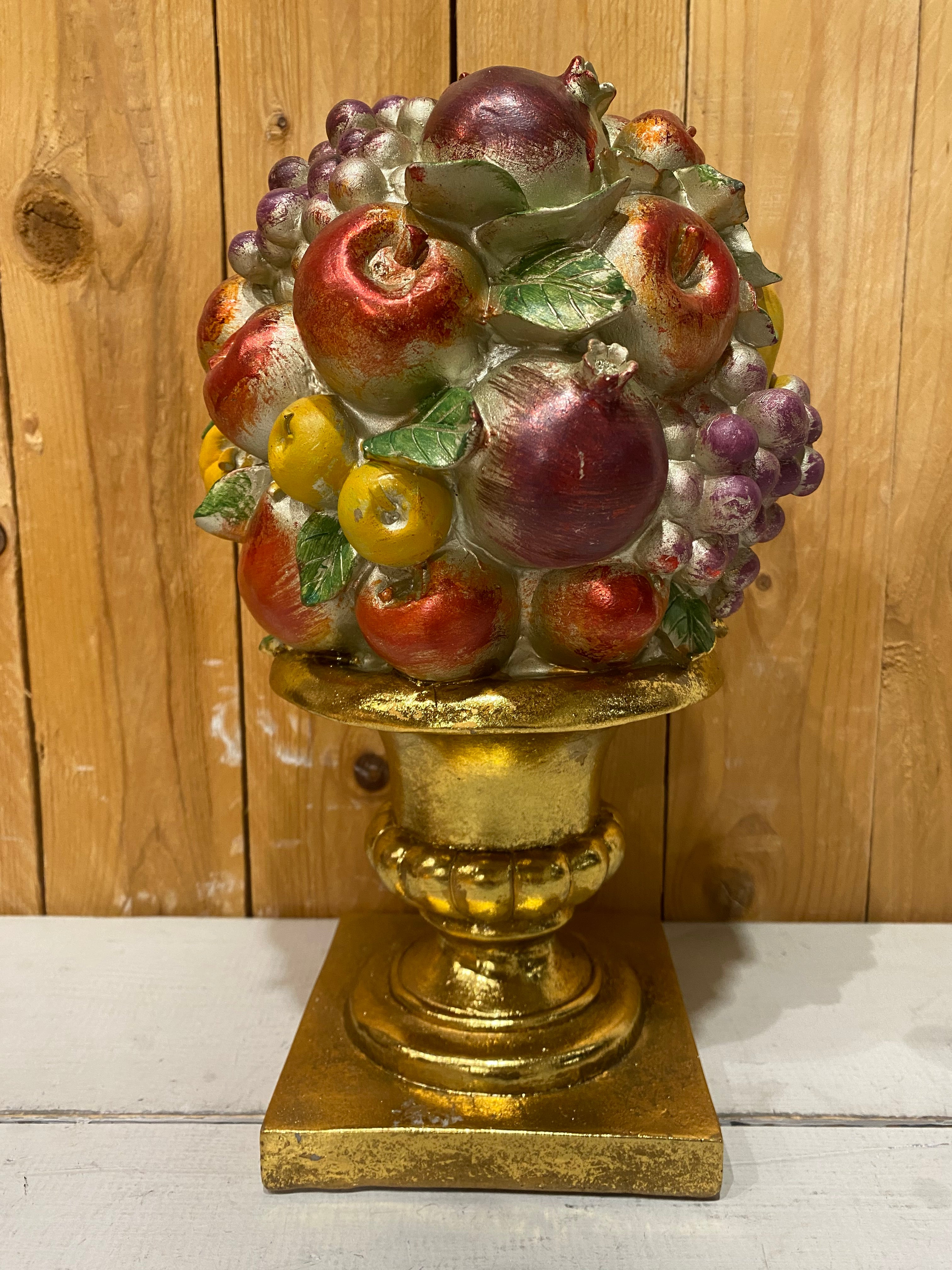 Decorazione vaso di frutta