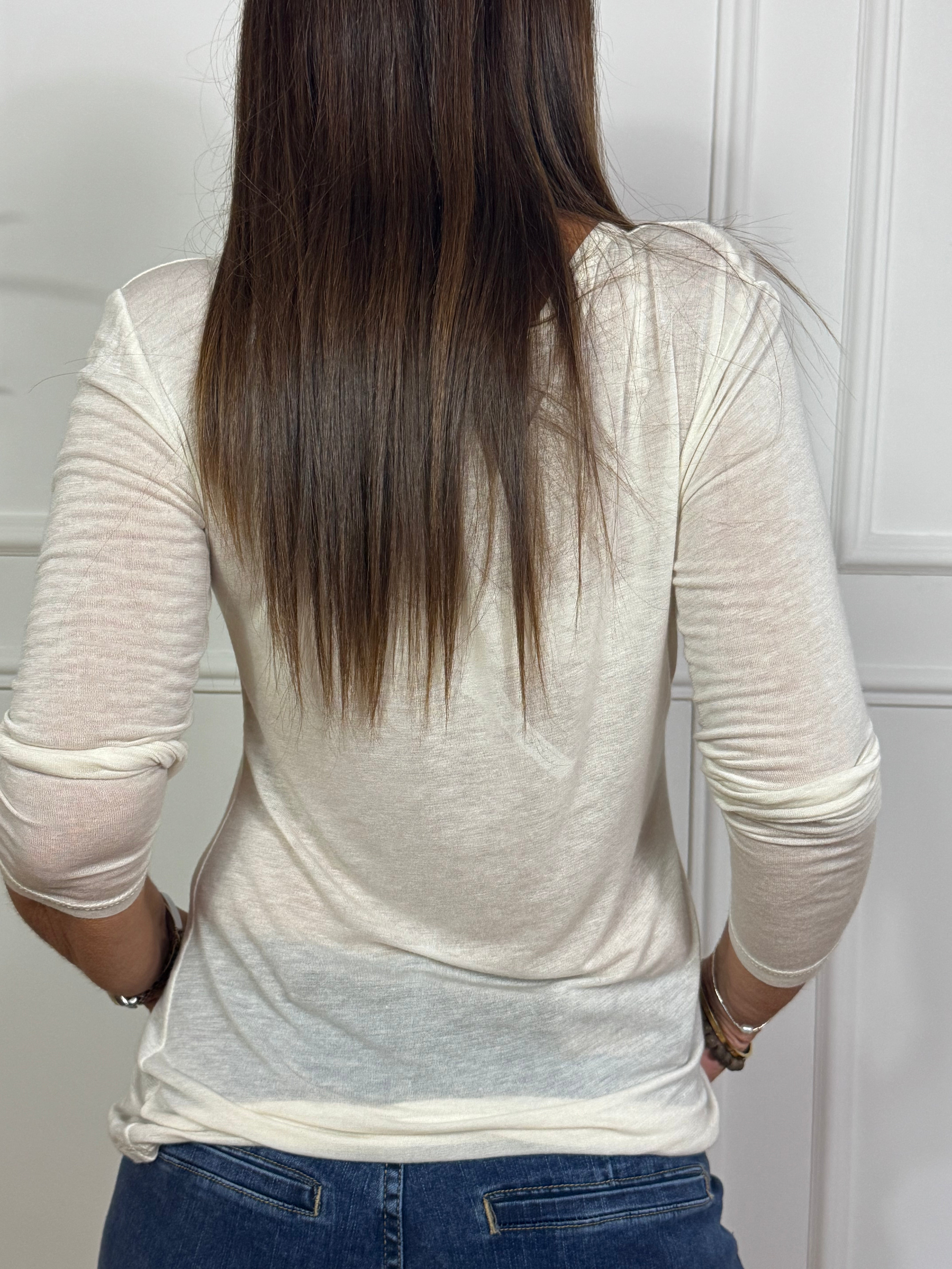 Maglia seconda pelle MISTO CASHMERE Victoria ILMH SERAFINO