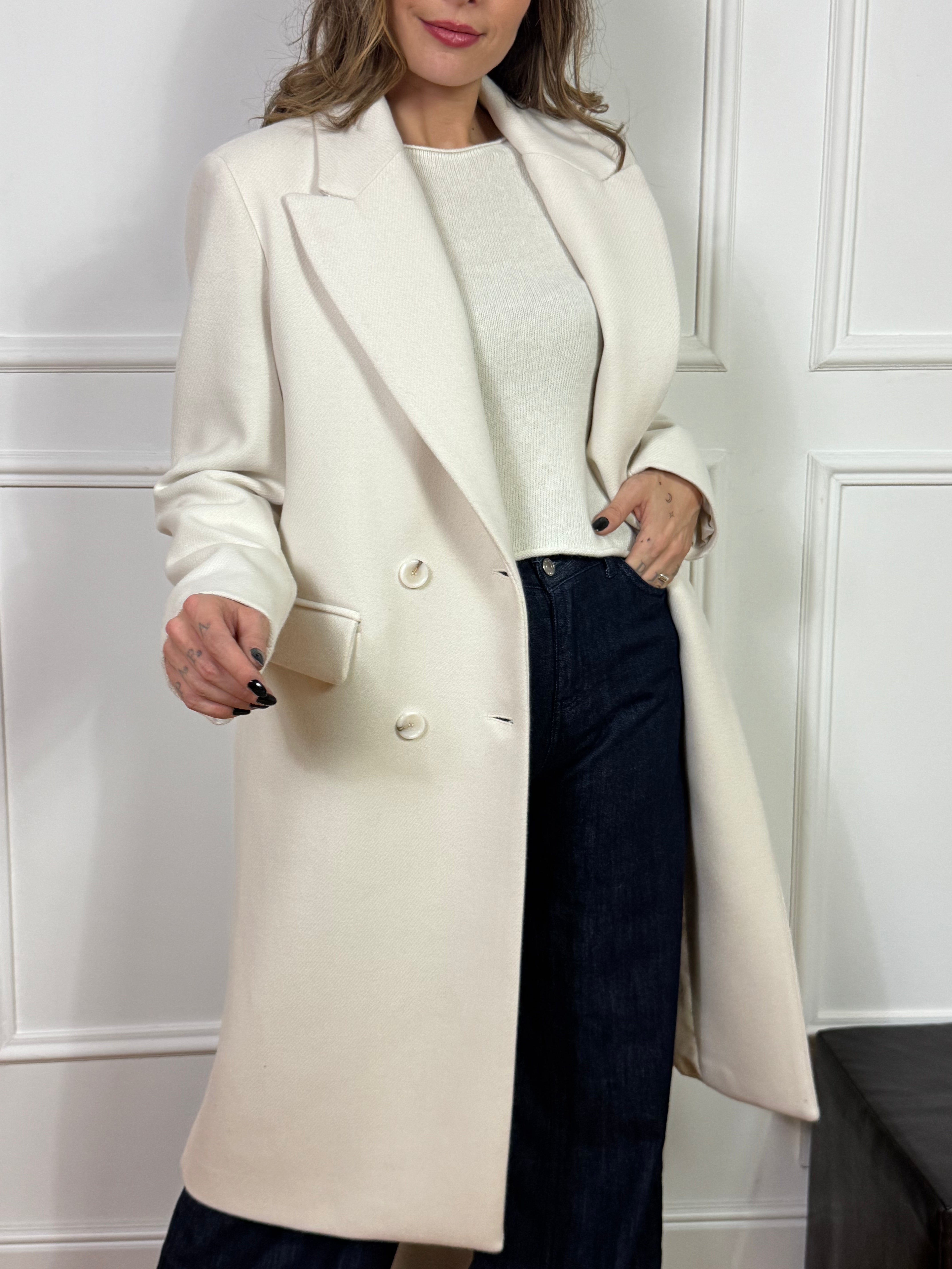 Cappotto MIDI Kontatto DOPPIOPETTO