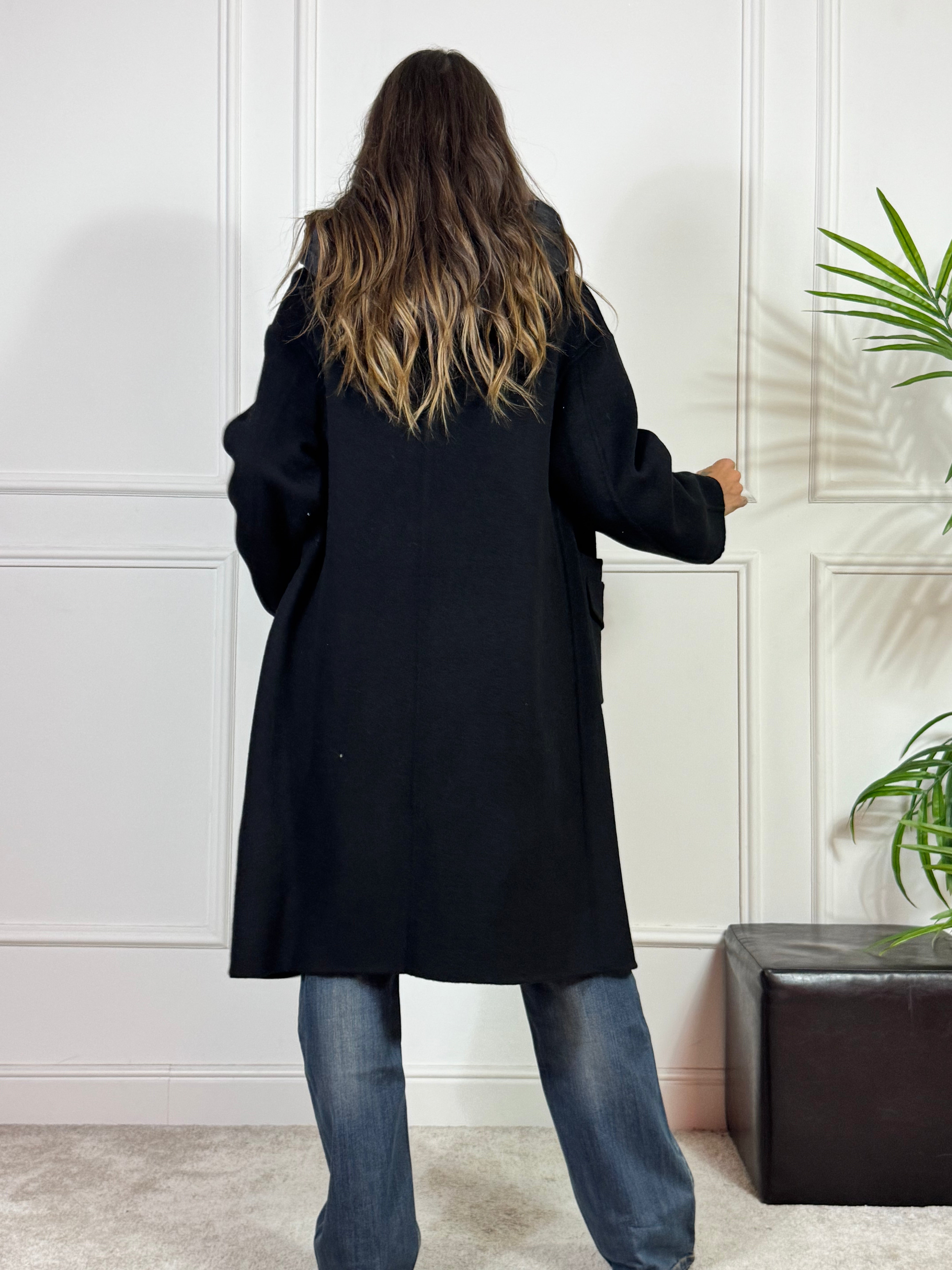 Cappotto montgomery + gilet con cappuccio Susy Mix