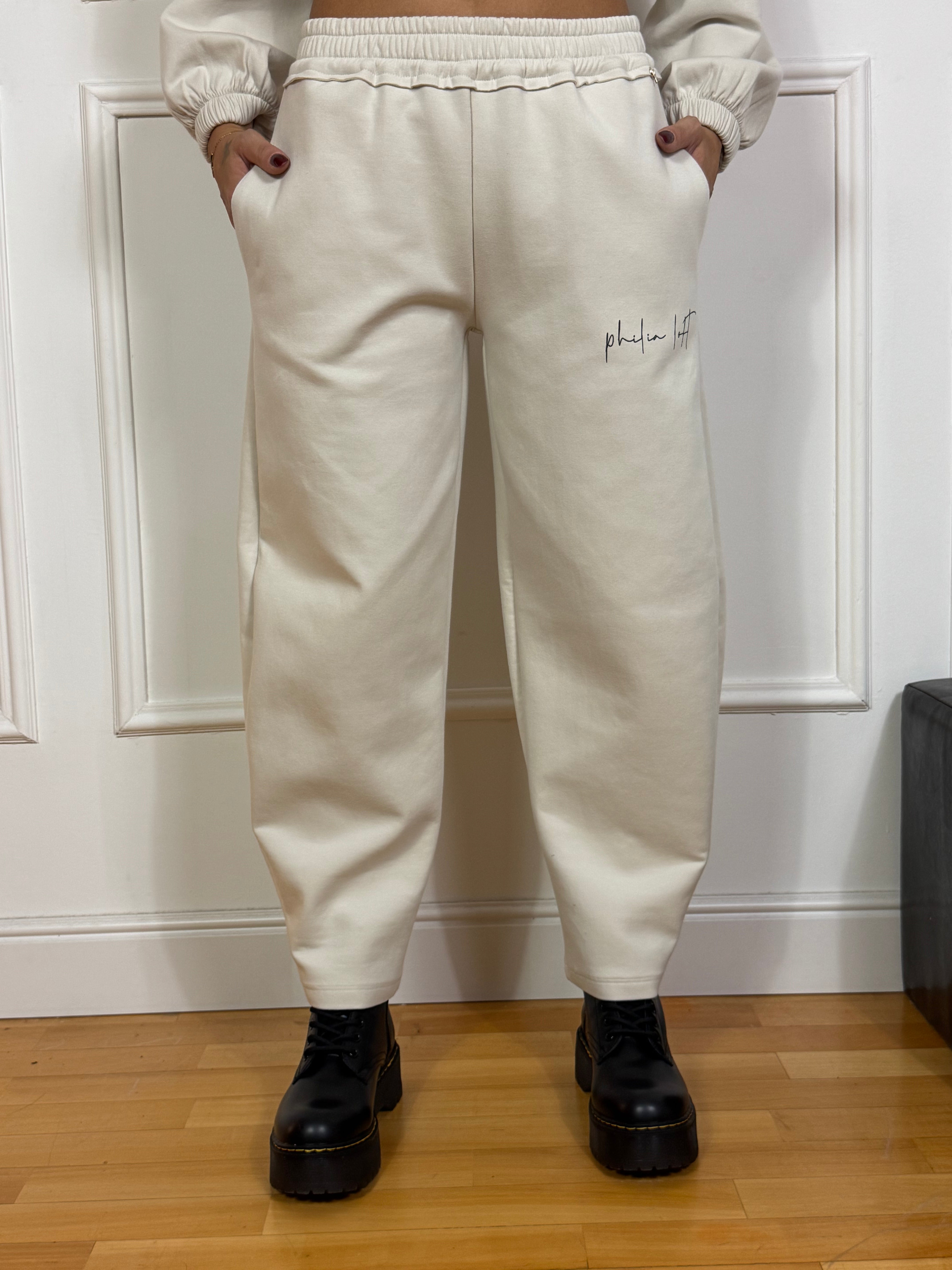 Pantalone di felpa Philia Loft con scritta logo