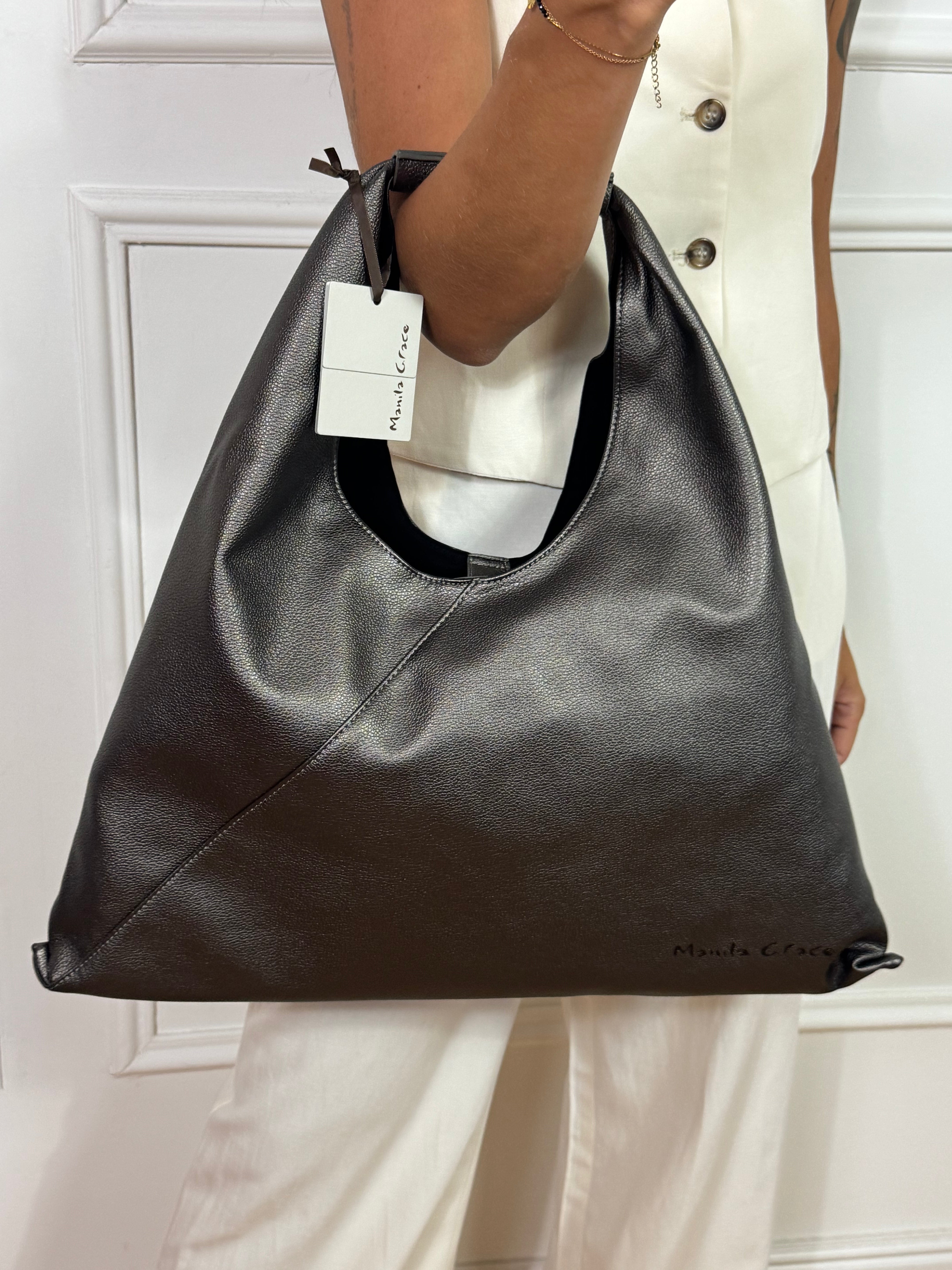 Borsa Manila Grace SACCA MORBIDA - CANGIANTE